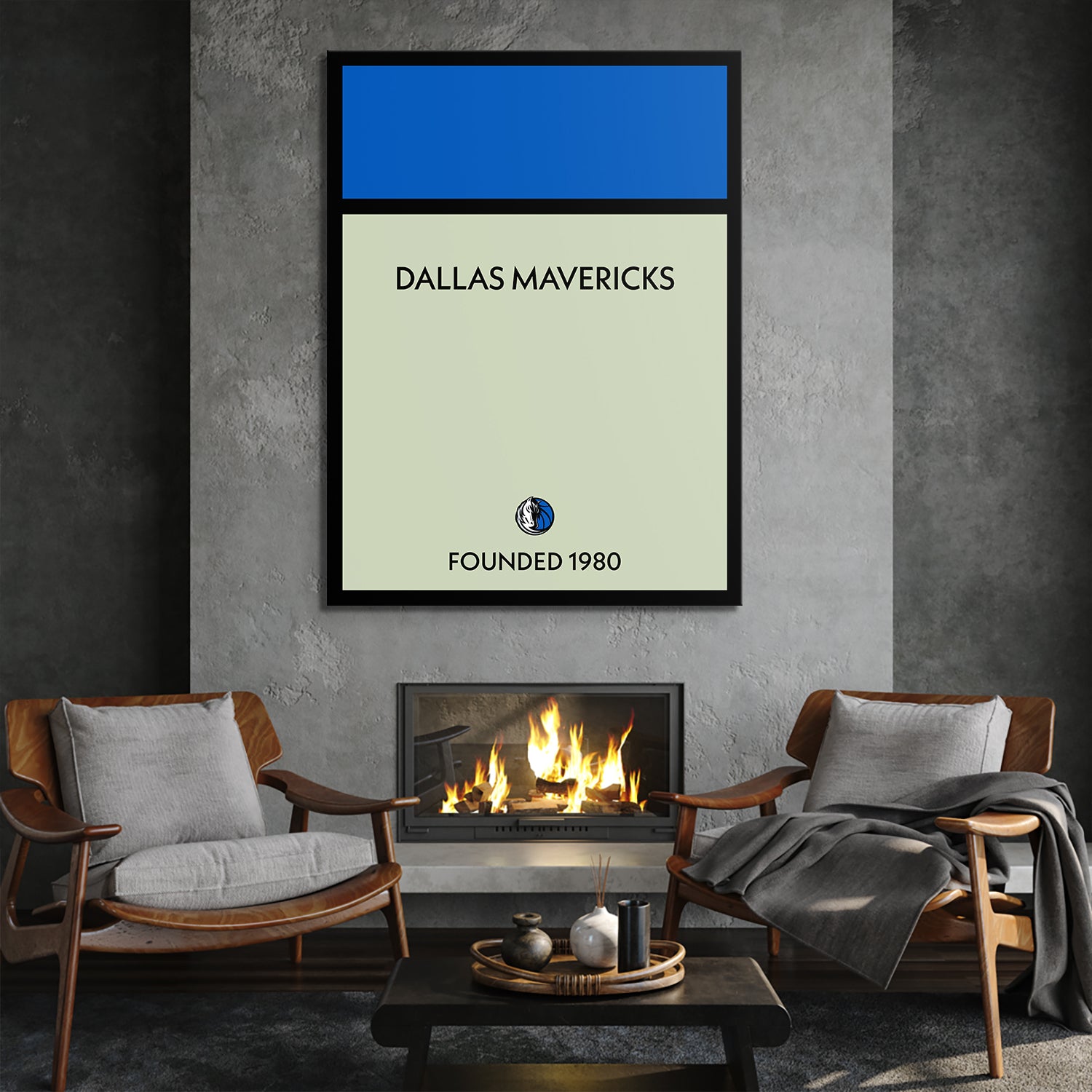 Game Board - Mavericks - IKONICK - NBA Teams