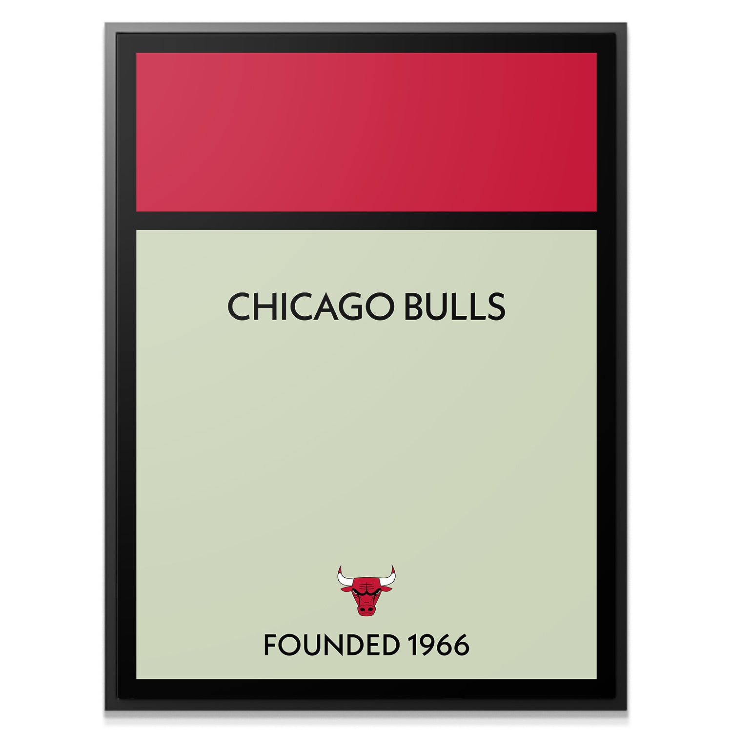 Game Board - Bulls - IKONICK - NBA Teams
