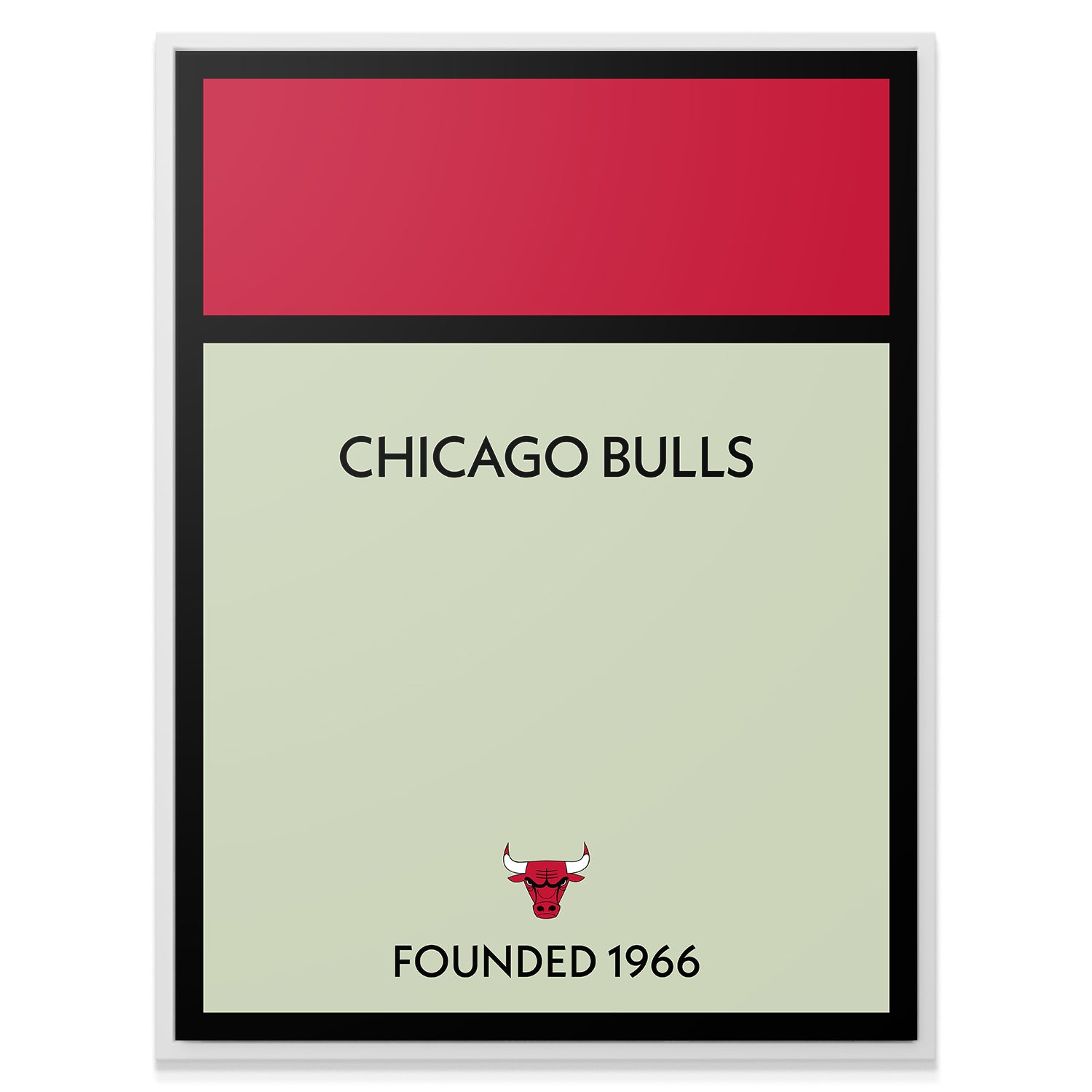Game Board - Bulls - IKONICK - NBA Teams
