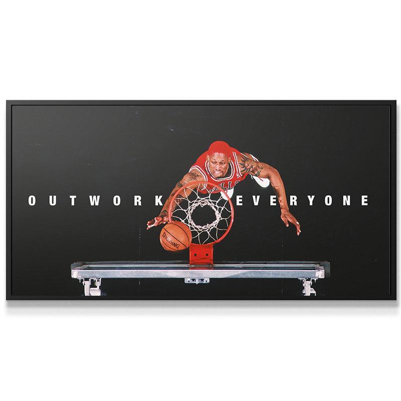 Dennis Rodman - Outwork Everyone - IKONICK - NBA Legends