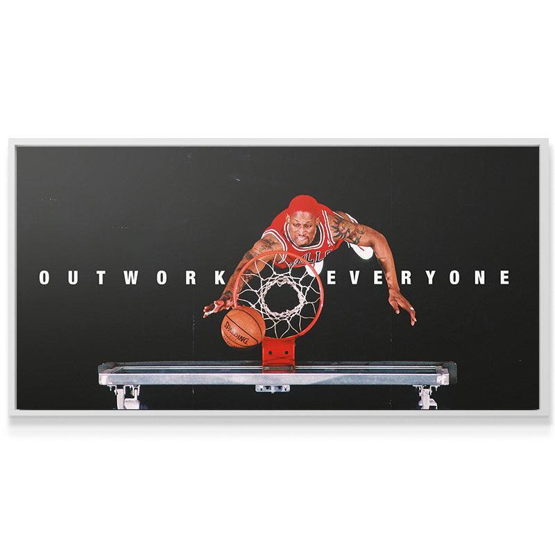 Dennis Rodman - Outwork Everyone - IKONICK - NBA Legends