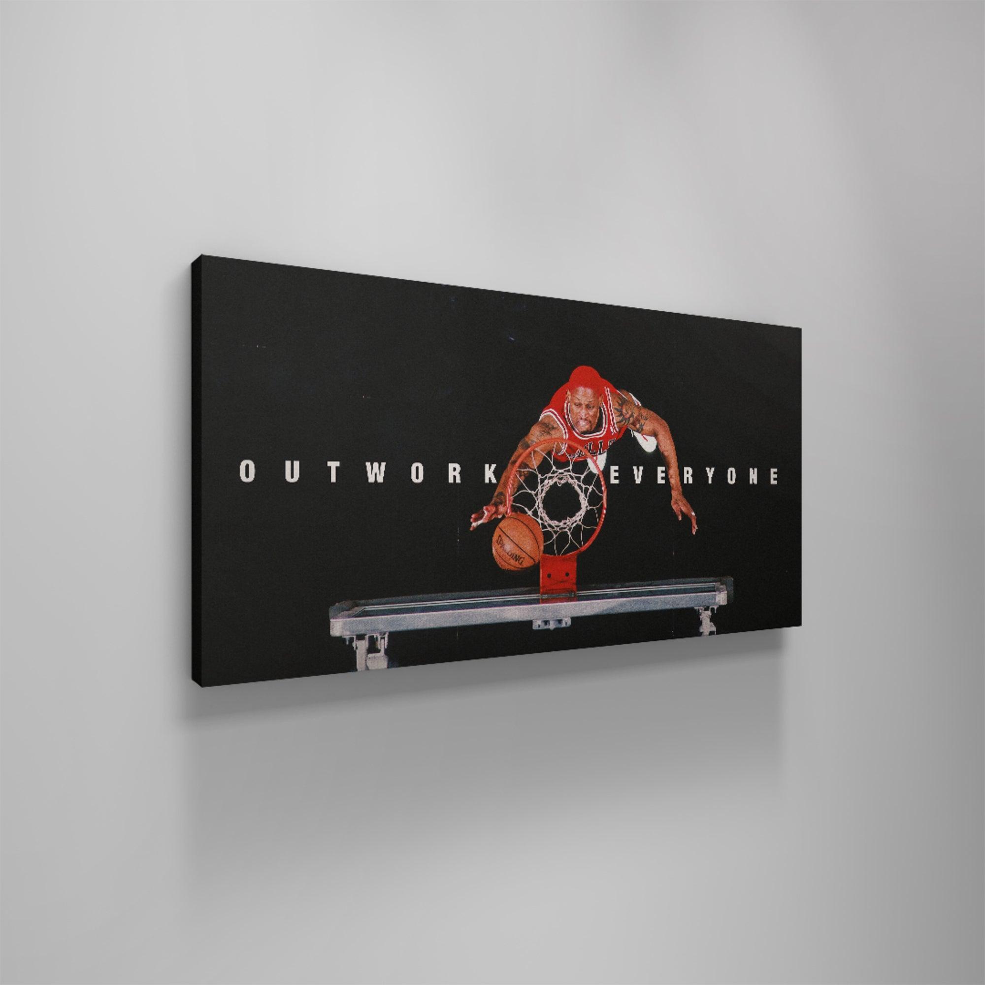 Dennis Rodman - Outwork Everyone - IKONICK - NBA Legends