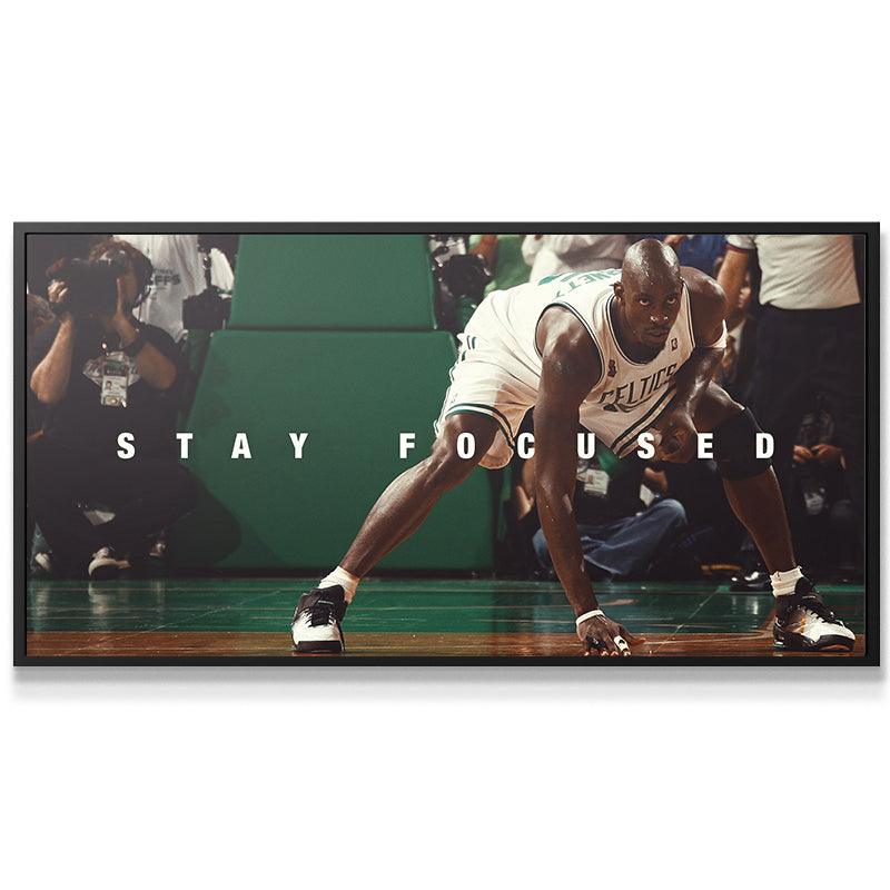 Kevin Garnett - Stay Focused - IKONICK - NBA Legends