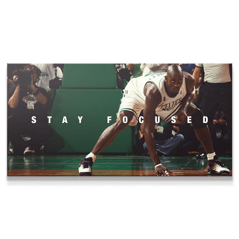 Kevin Garnett - Stay Focused - IKONICK - NBA Legends