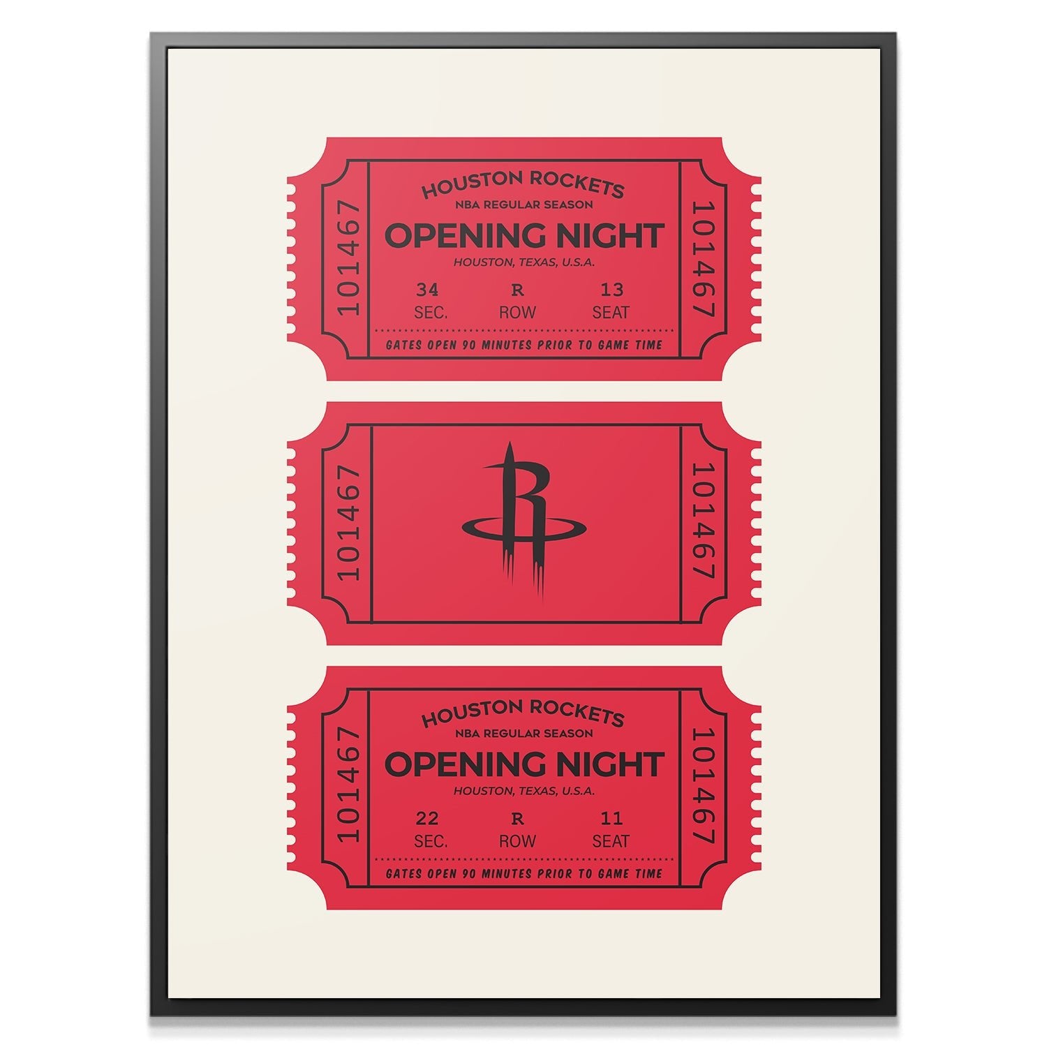 Tickets - Rockets - IKONICK - NBA Teams