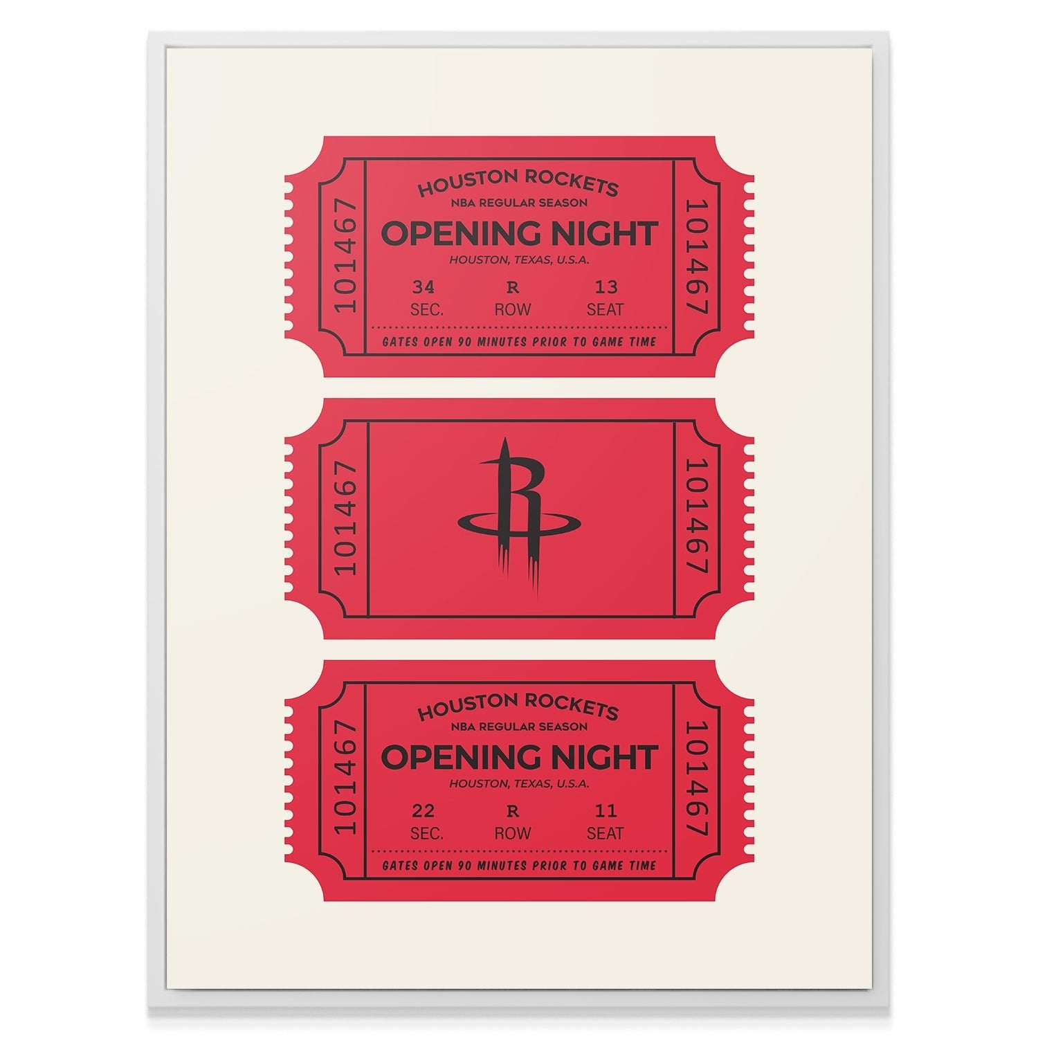 Tickets - Rockets - IKONICK - NBA Teams