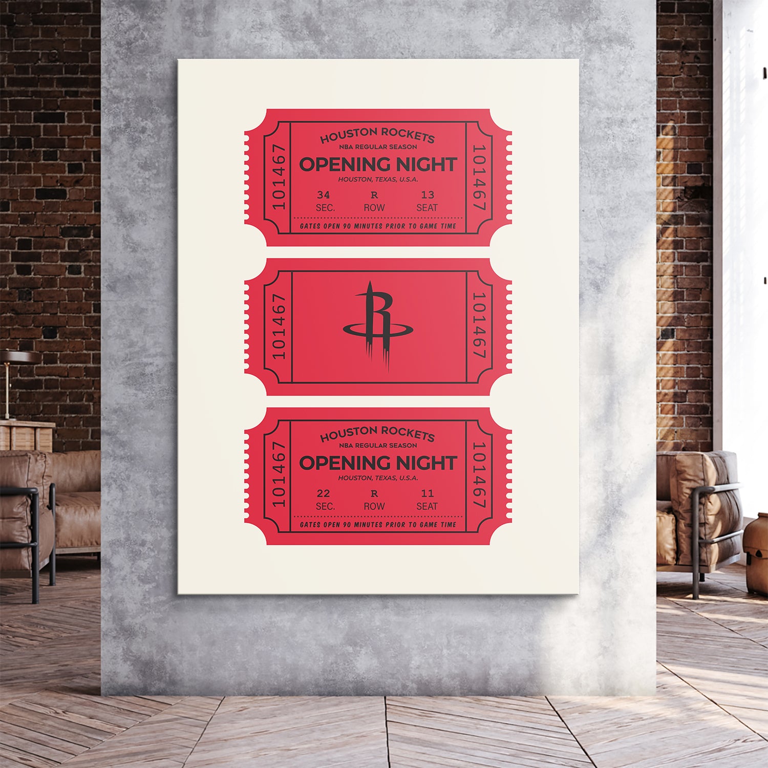 Tickets - Rockets - IKONICK - NBA Teams