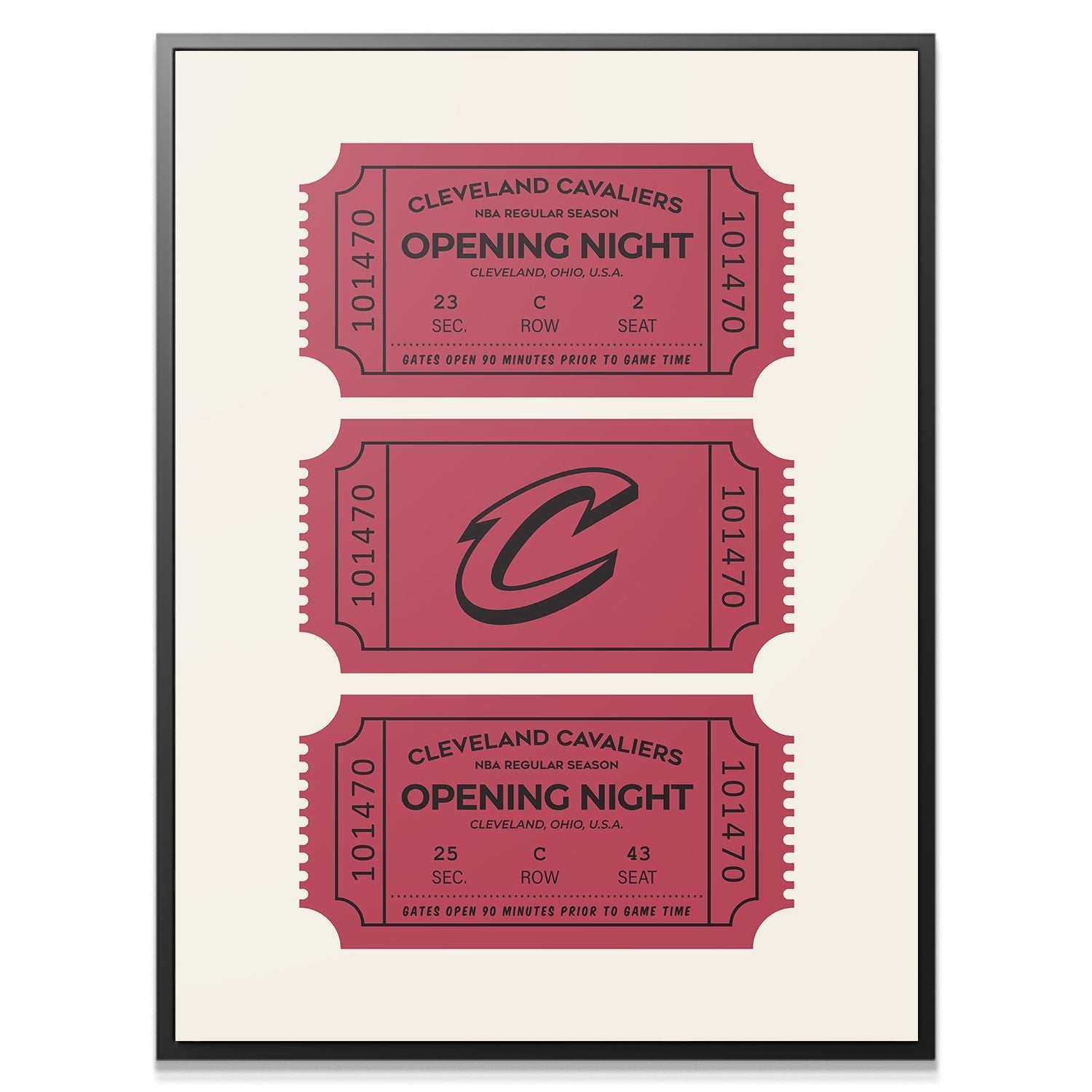 Tickets - Cavaliers - IKONICK - NBA Teams