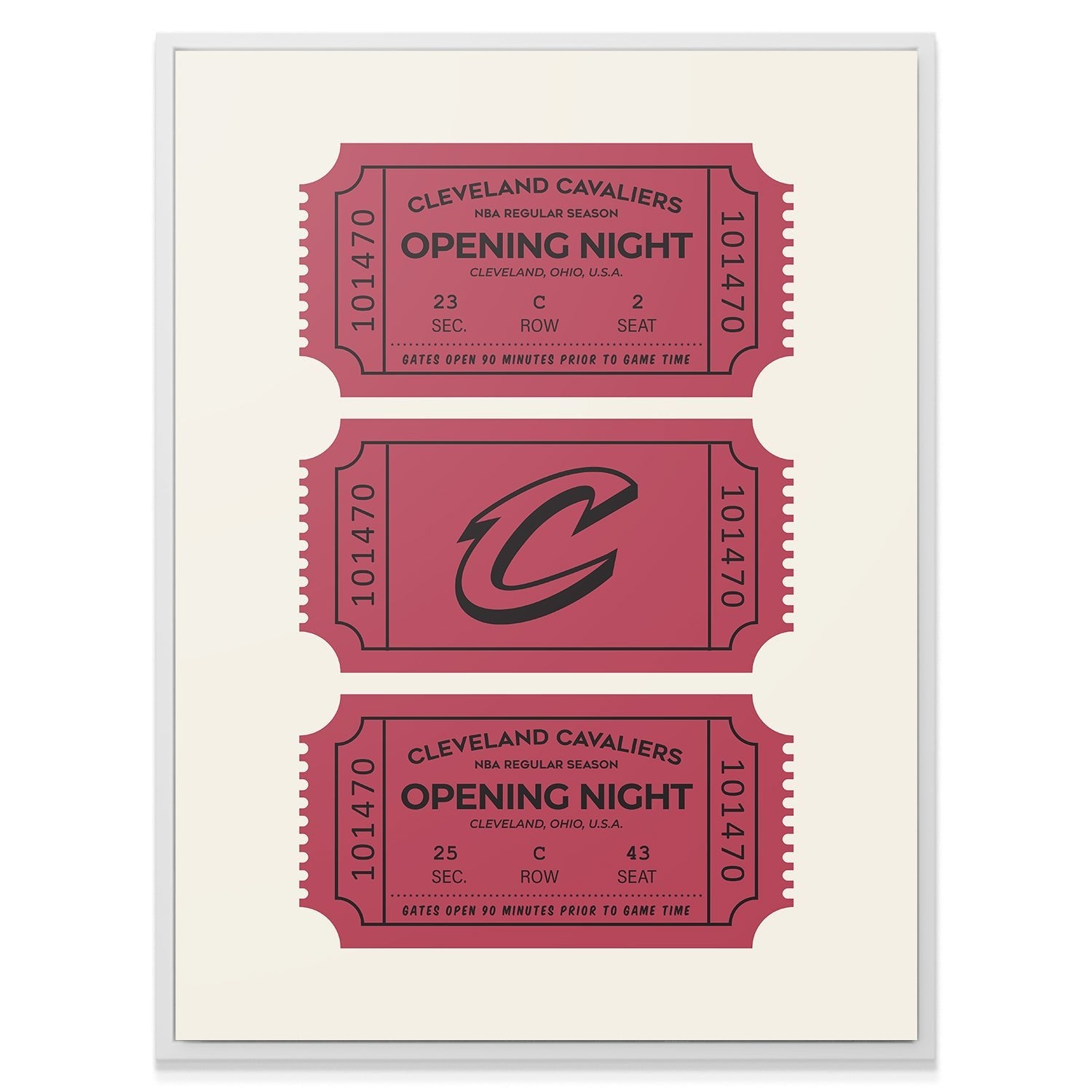 Tickets - Cavaliers - IKONICK - NBA Teams