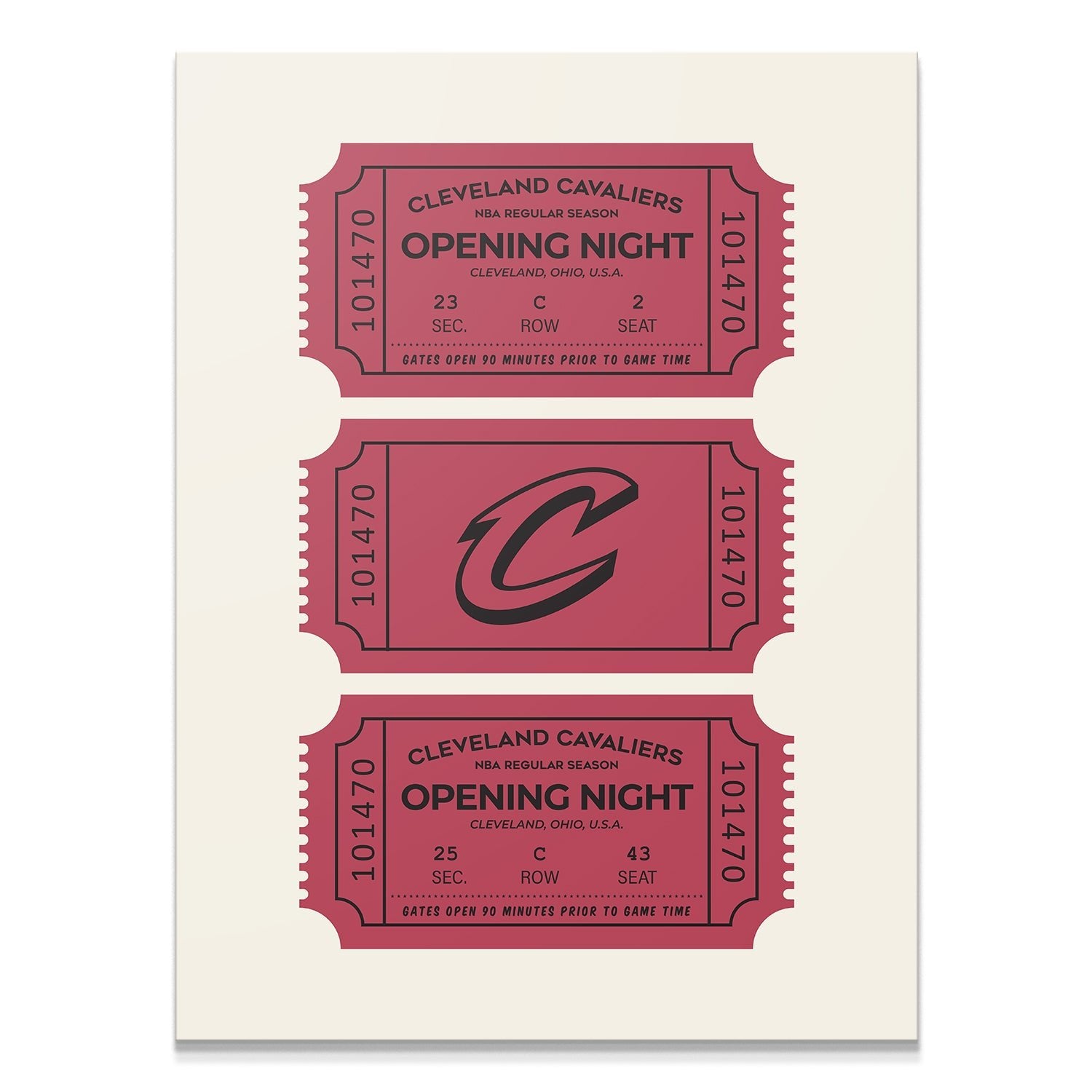 Tickets - Cavaliers - IKONICK - NBA Teams