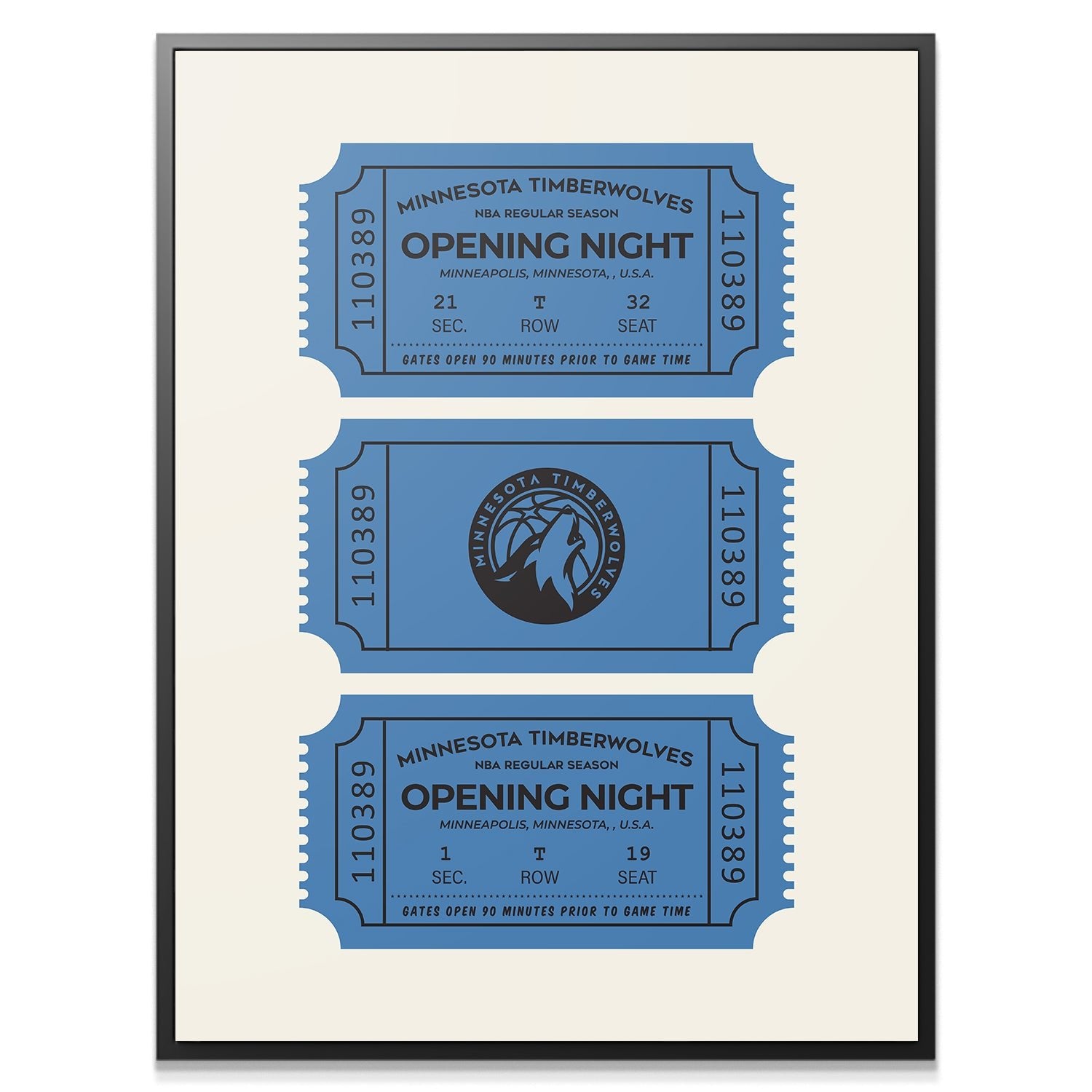 Tickets - Timberwolves - IKONICK - NBA Teams