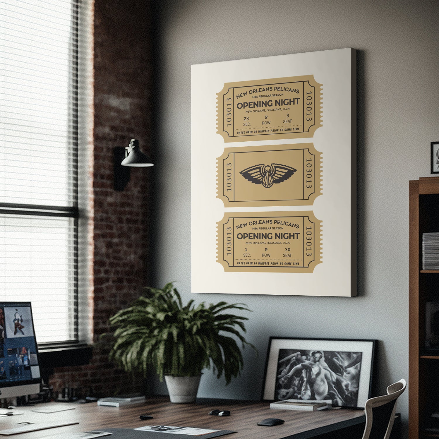 Tickets - Pelicans - IKONICK - NBA Teams