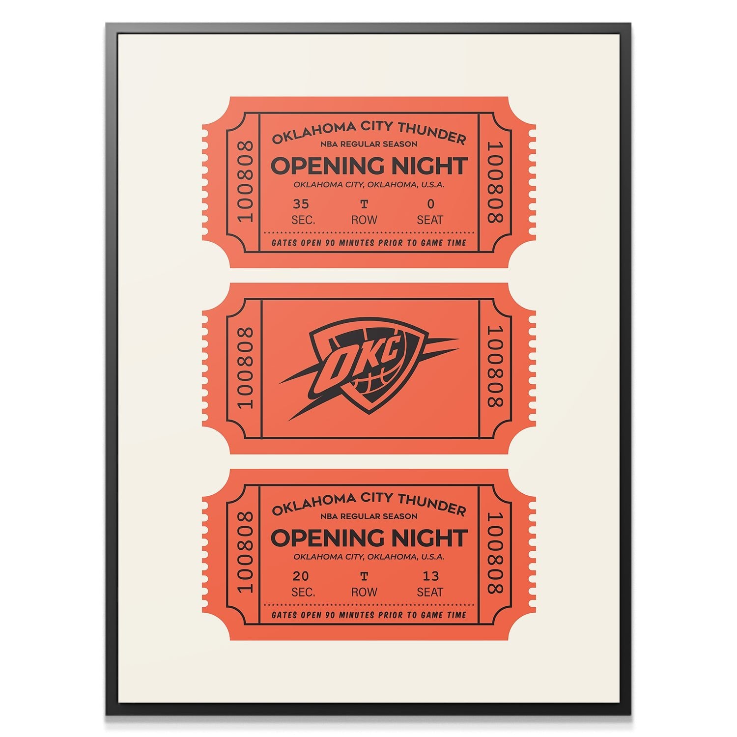 Tickets - Thunder - IKONICK - NBA Teams