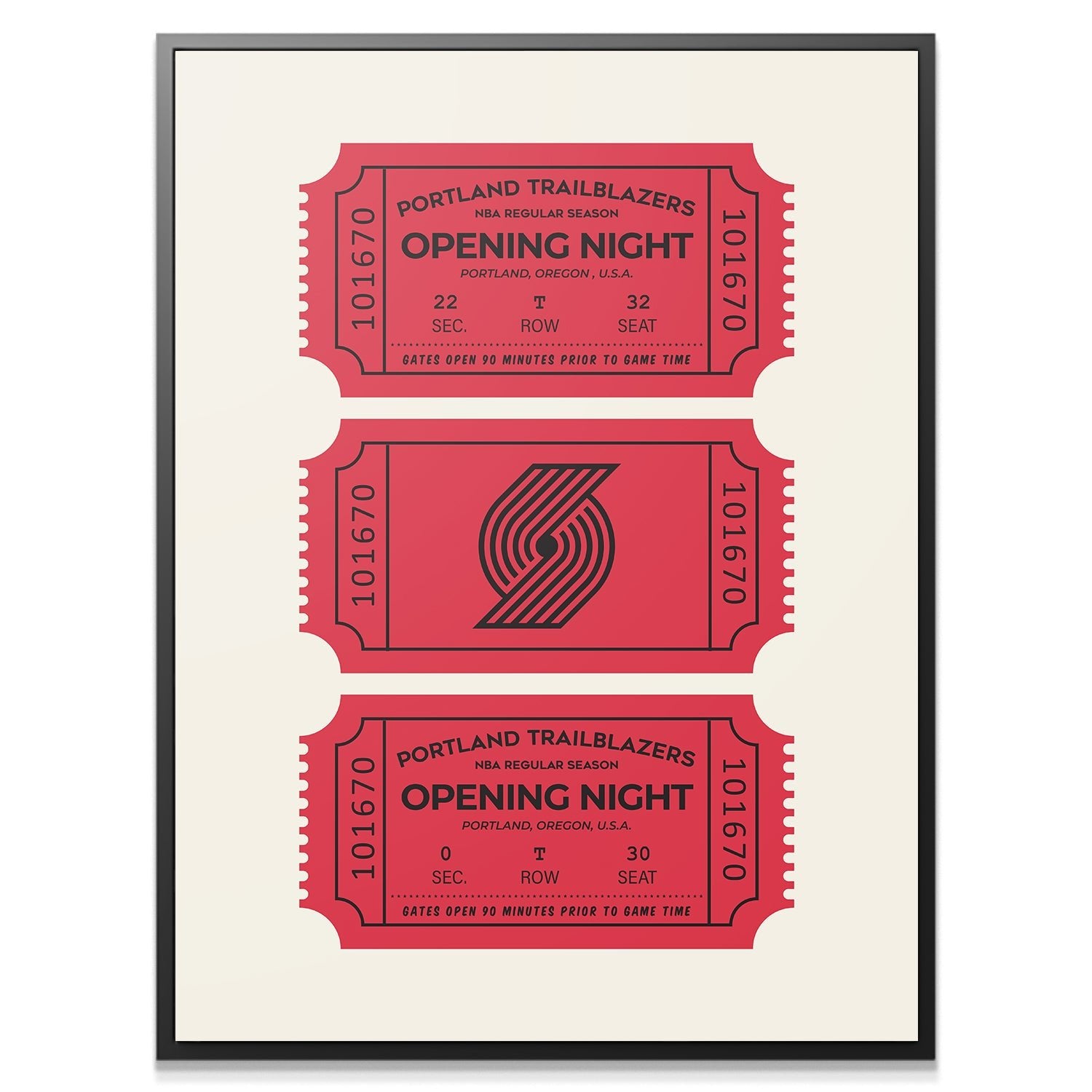 Tickets - Blazers - IKONICK - NBA Teams