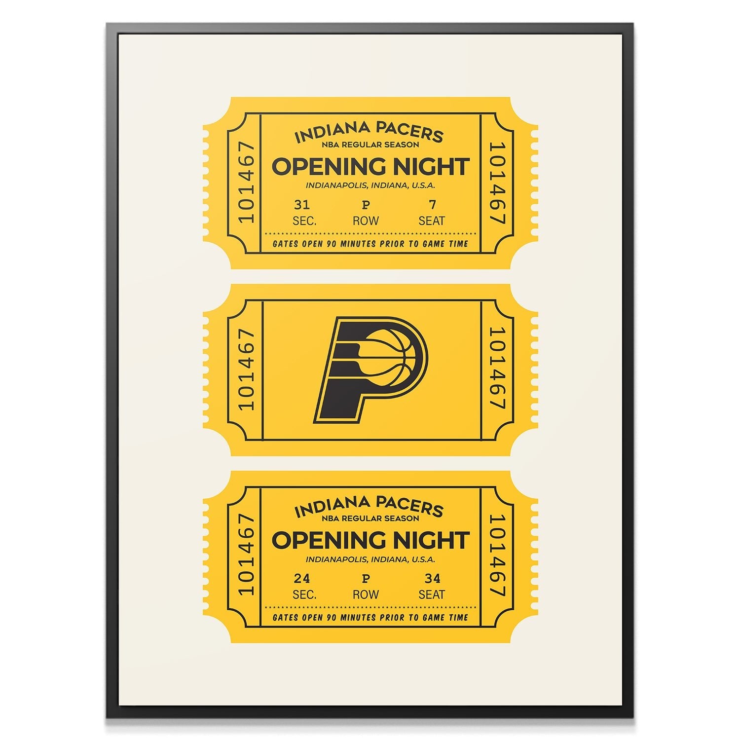 Tickets - Pacers - IKONICK - NBA Teams