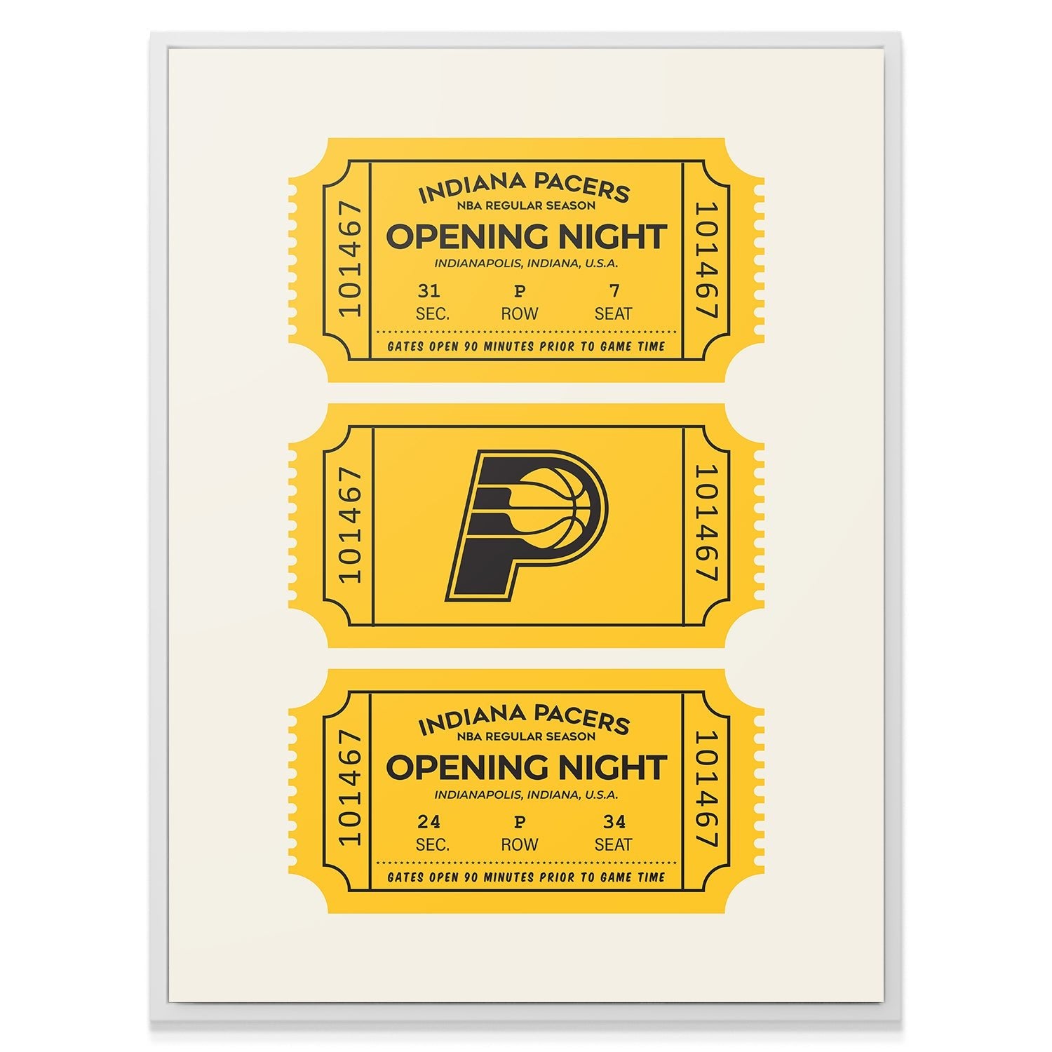 Tickets - Pacers - IKONICK - NBA Teams