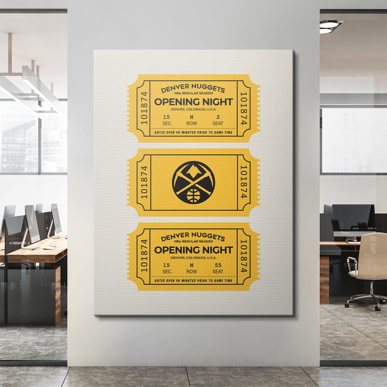 Tickets - Nuggets - IKONICK - NBA Teams