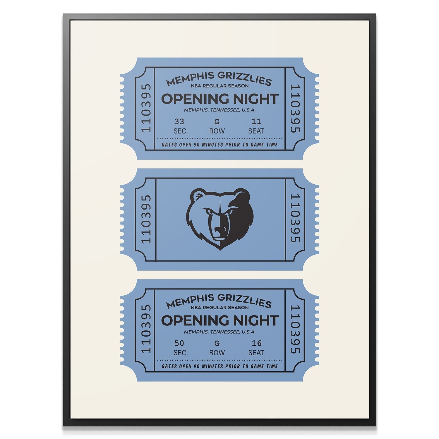 Tickets - Grizzlies - IKONICK - NBA Teams