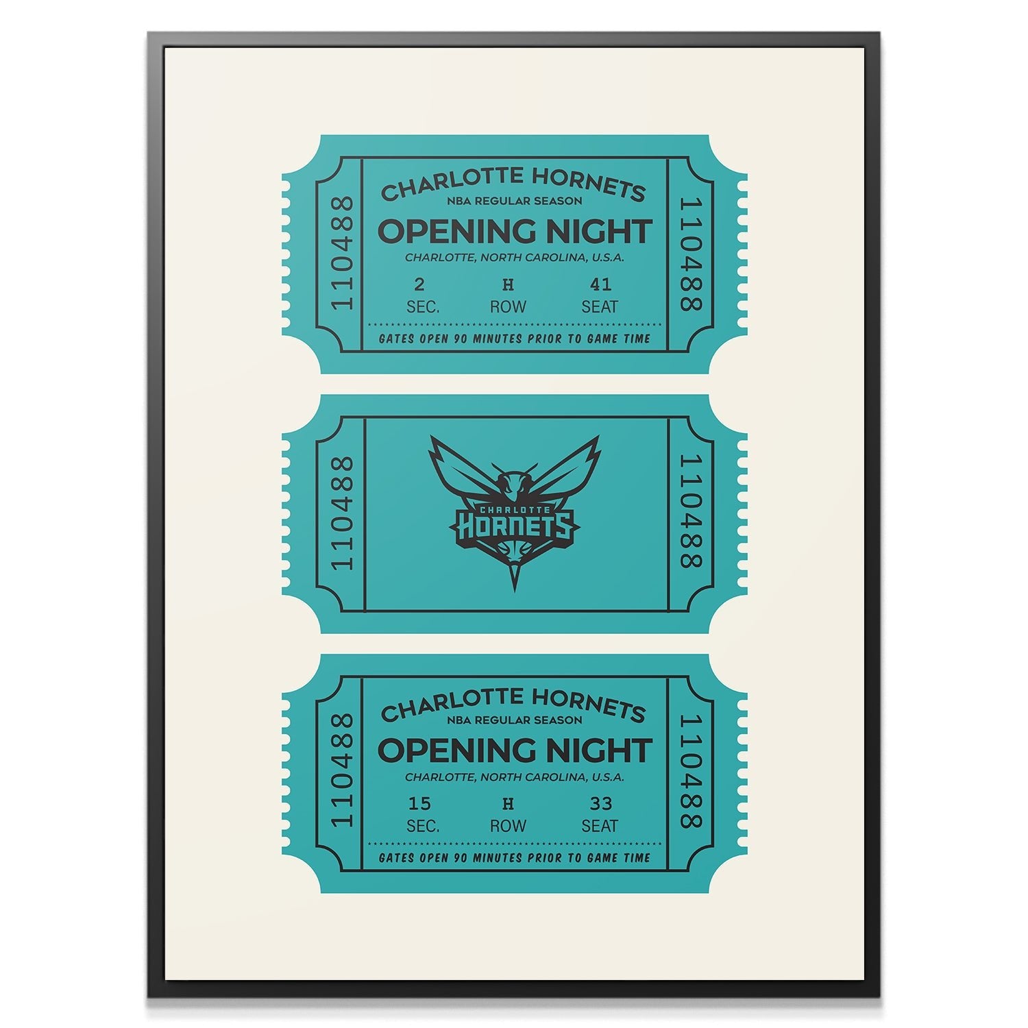 Tickets - Hornets - IKONICK - NBA Teams