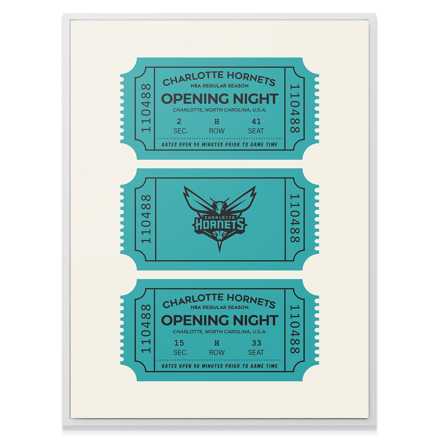 Tickets - Hornets - IKONICK - NBA Teams