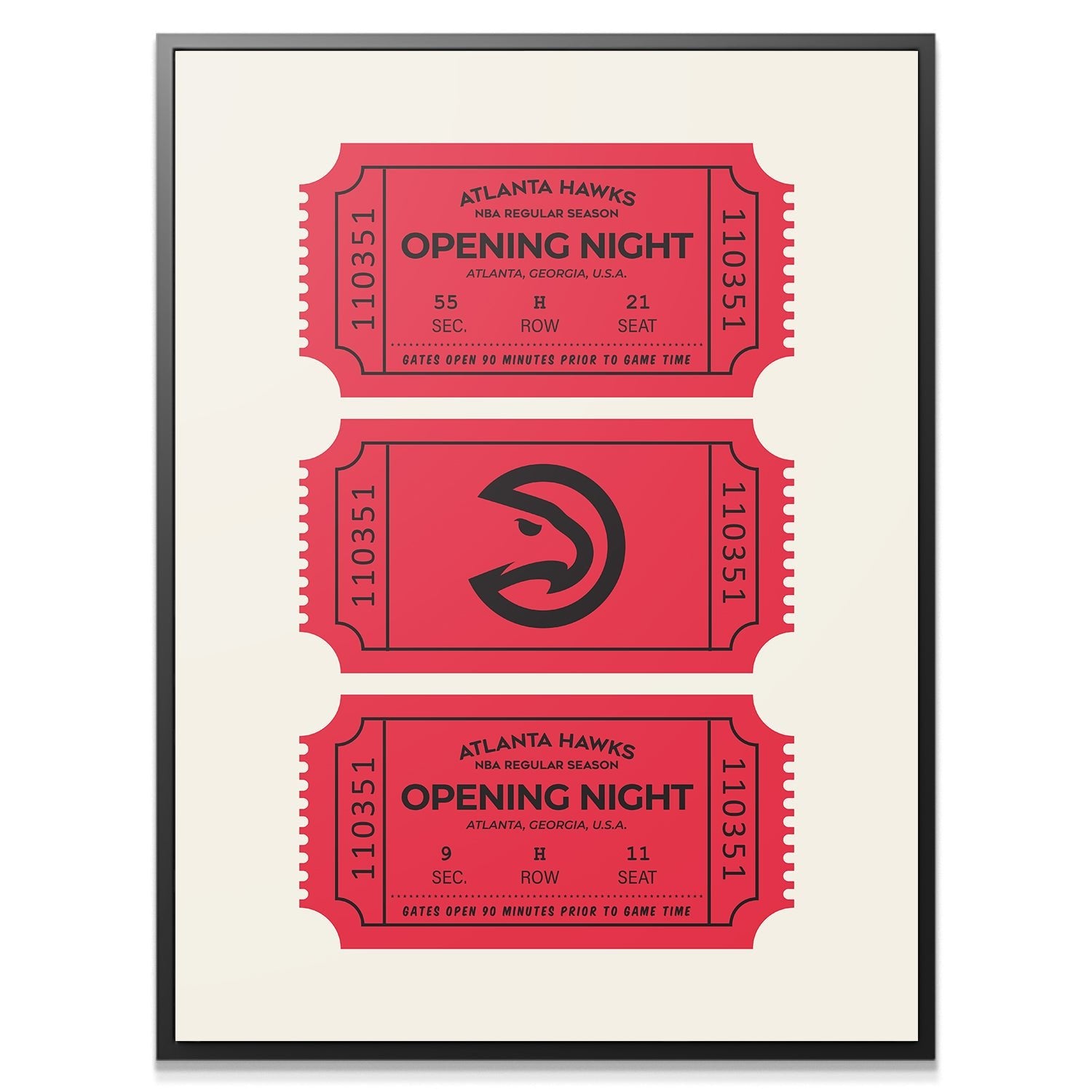 Tickets - Hawks - IKONICK - NBA Teams