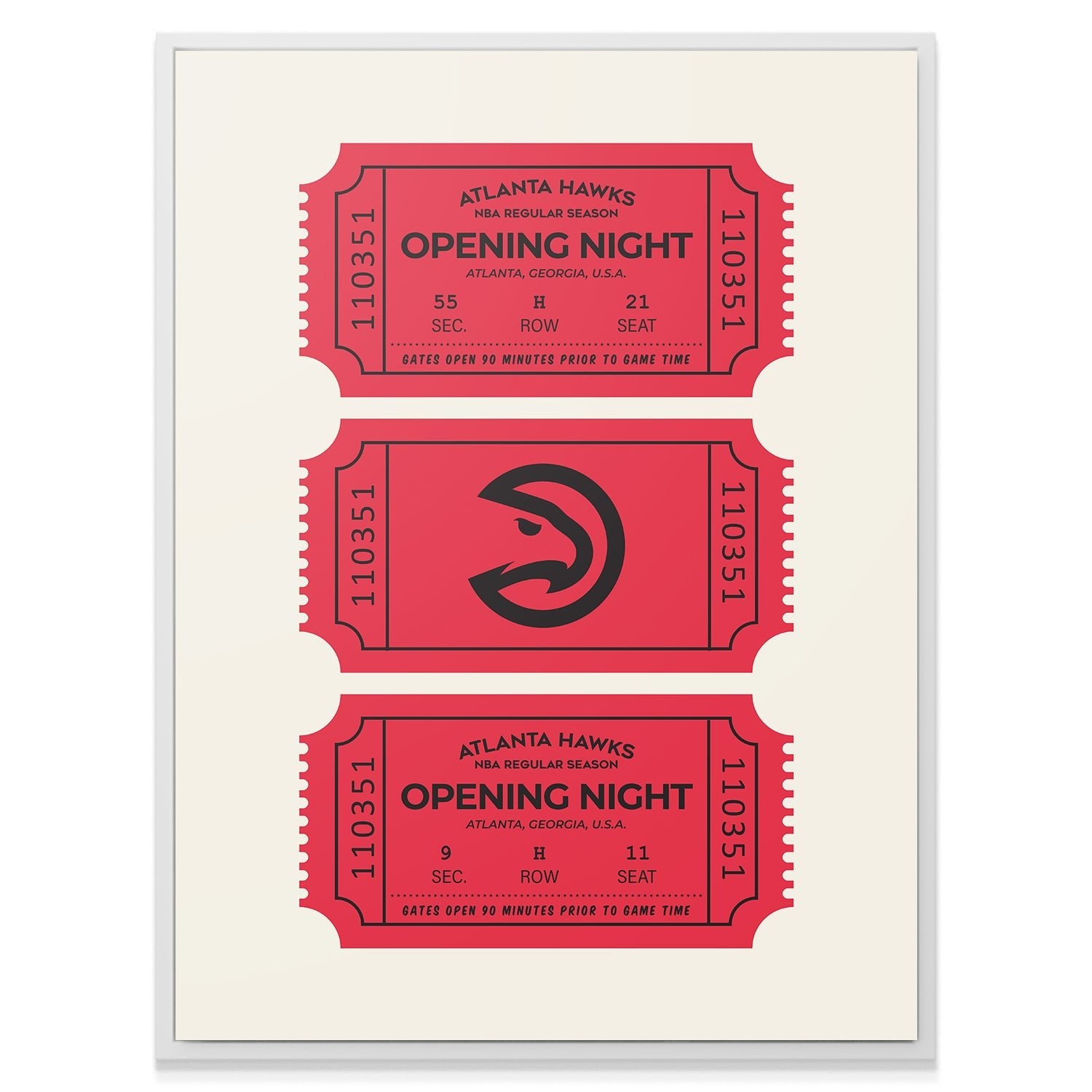 Tickets - Hawks - IKONICK - NBA Teams
