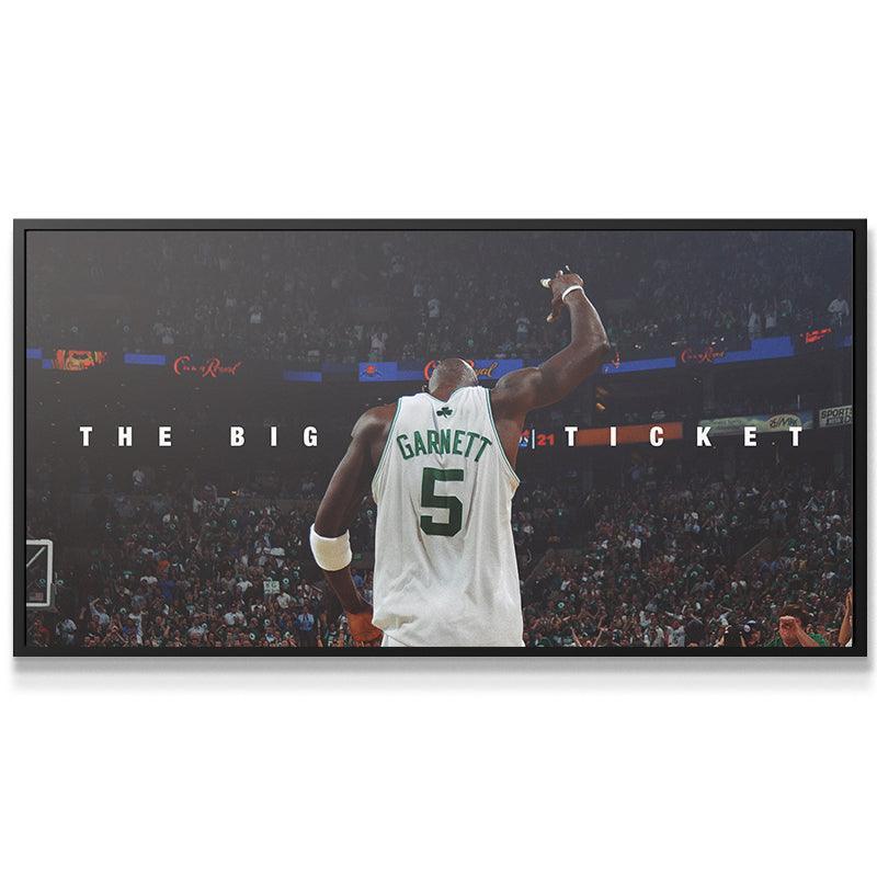 Kevin Garnett - The Big Ticket - IKONICK - NBA Legends