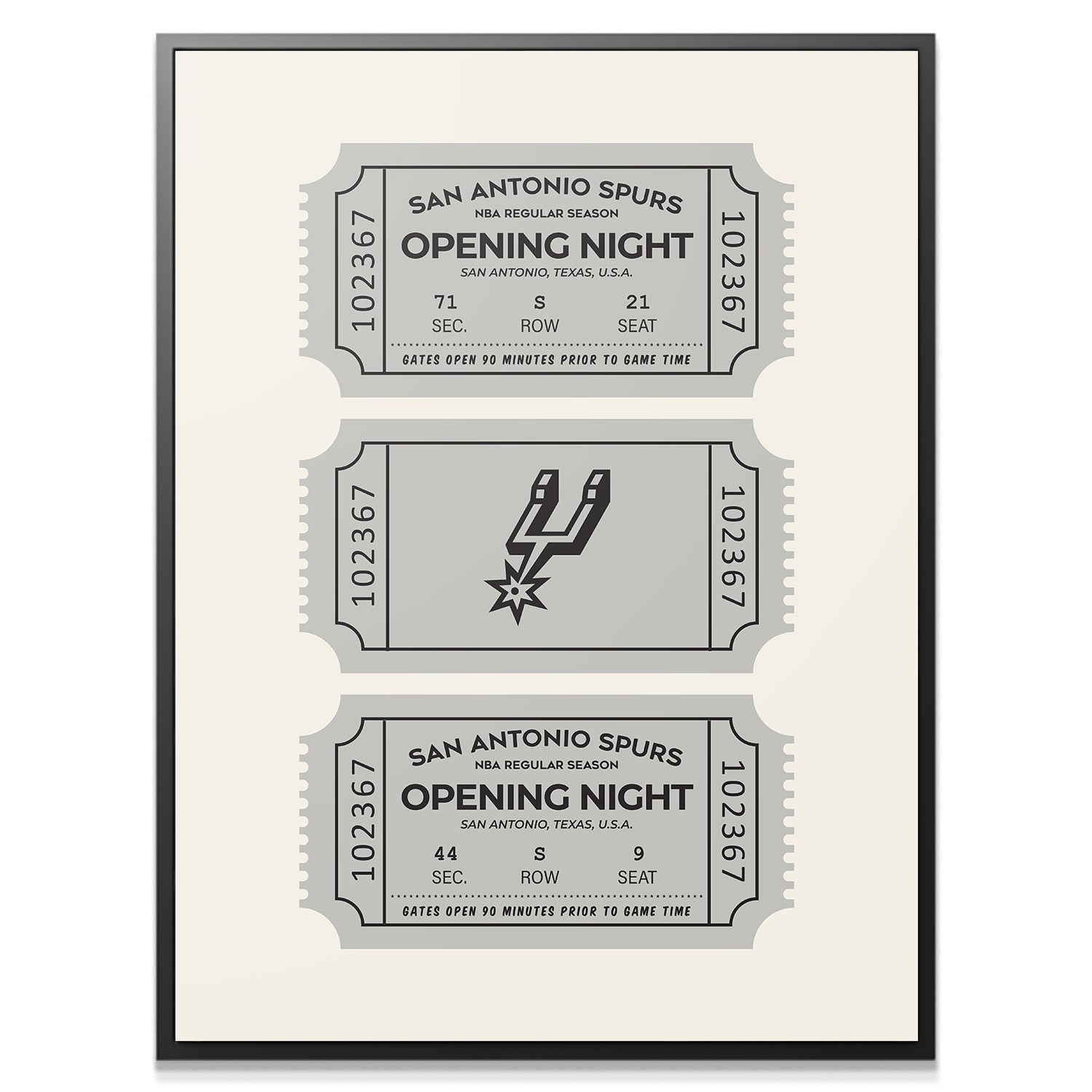 Tickets - Spurs - IKONICK - NBA Teams