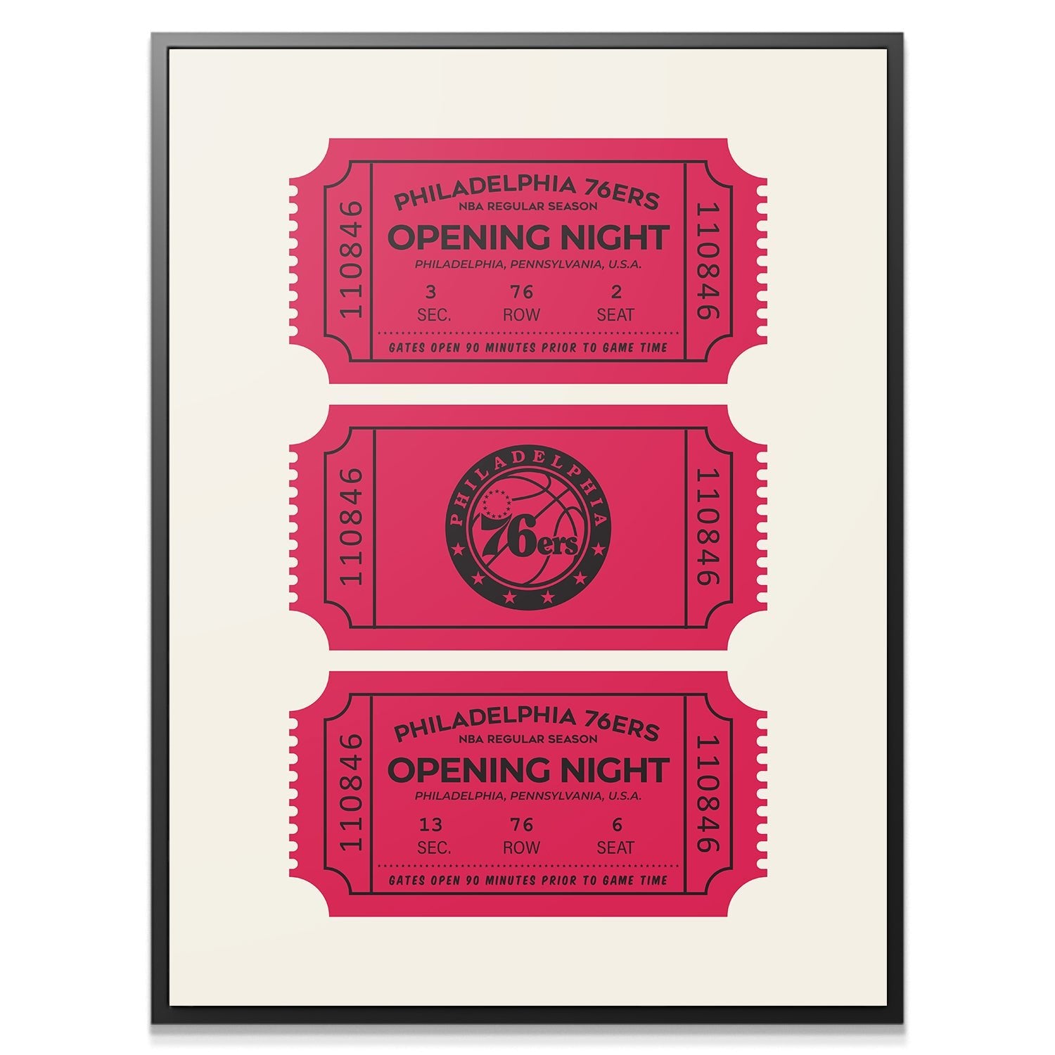 Tickets - 76ers - IKONICK - NBA Teams