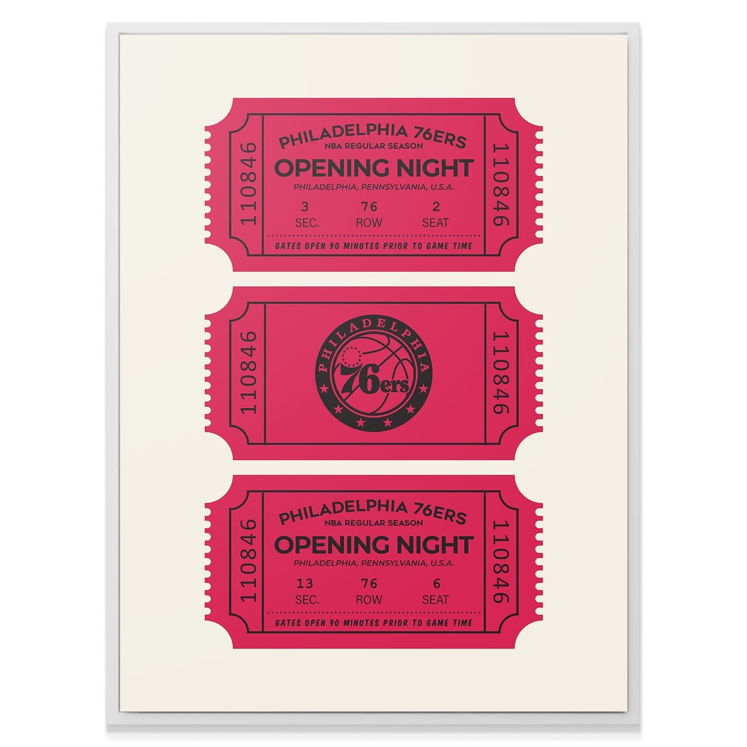 Tickets - 76ers - IKONICK - NBA Teams