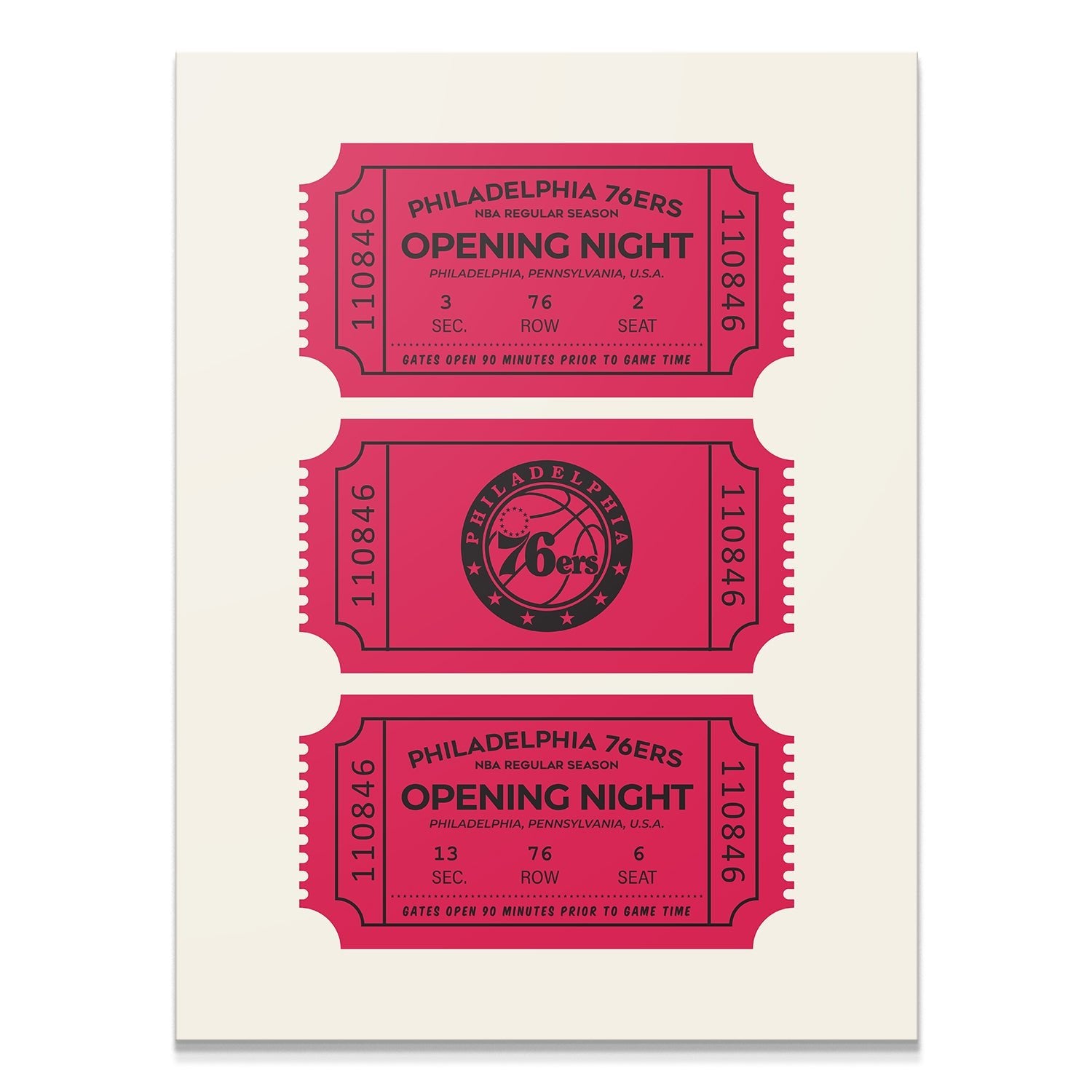 Tickets - 76ers - IKONICK - NBA Teams