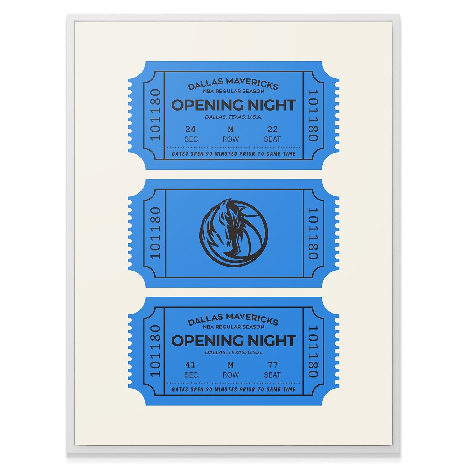 Tickets - Mavericks - IKONICK - NBA Teams