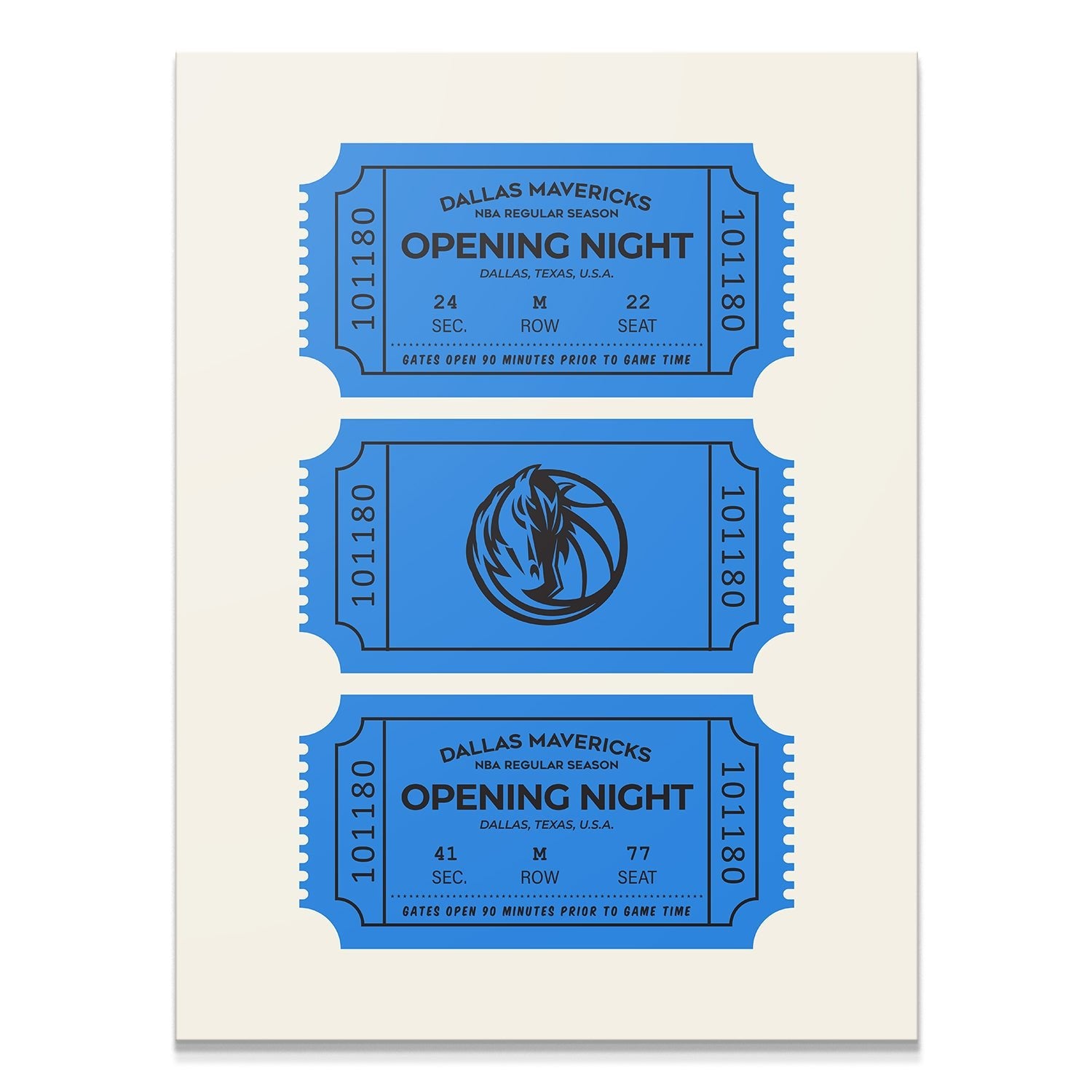 Tickets - Mavericks - IKONICK - NBA Teams