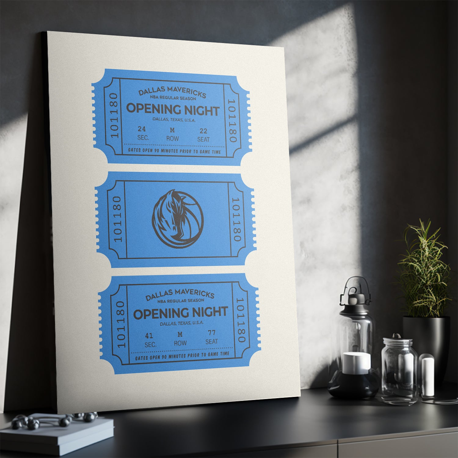 Tickets - Mavericks - IKONICK - NBA Teams