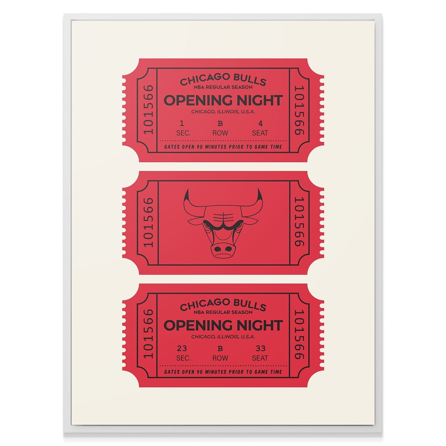 Tickets - Bulls - IKONICK - NBA Teams