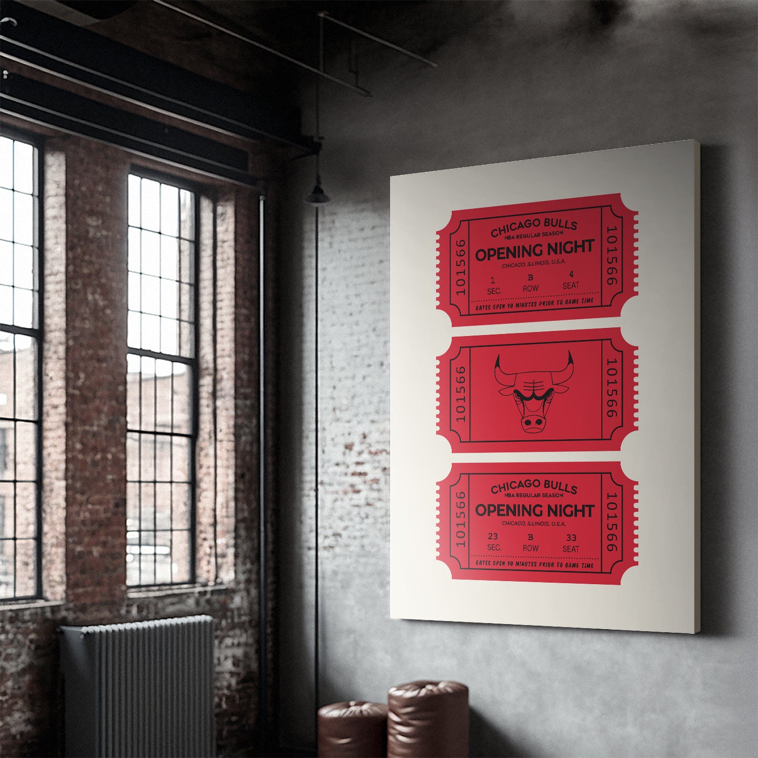 Tickets - Bulls - IKONICK - NBA Teams