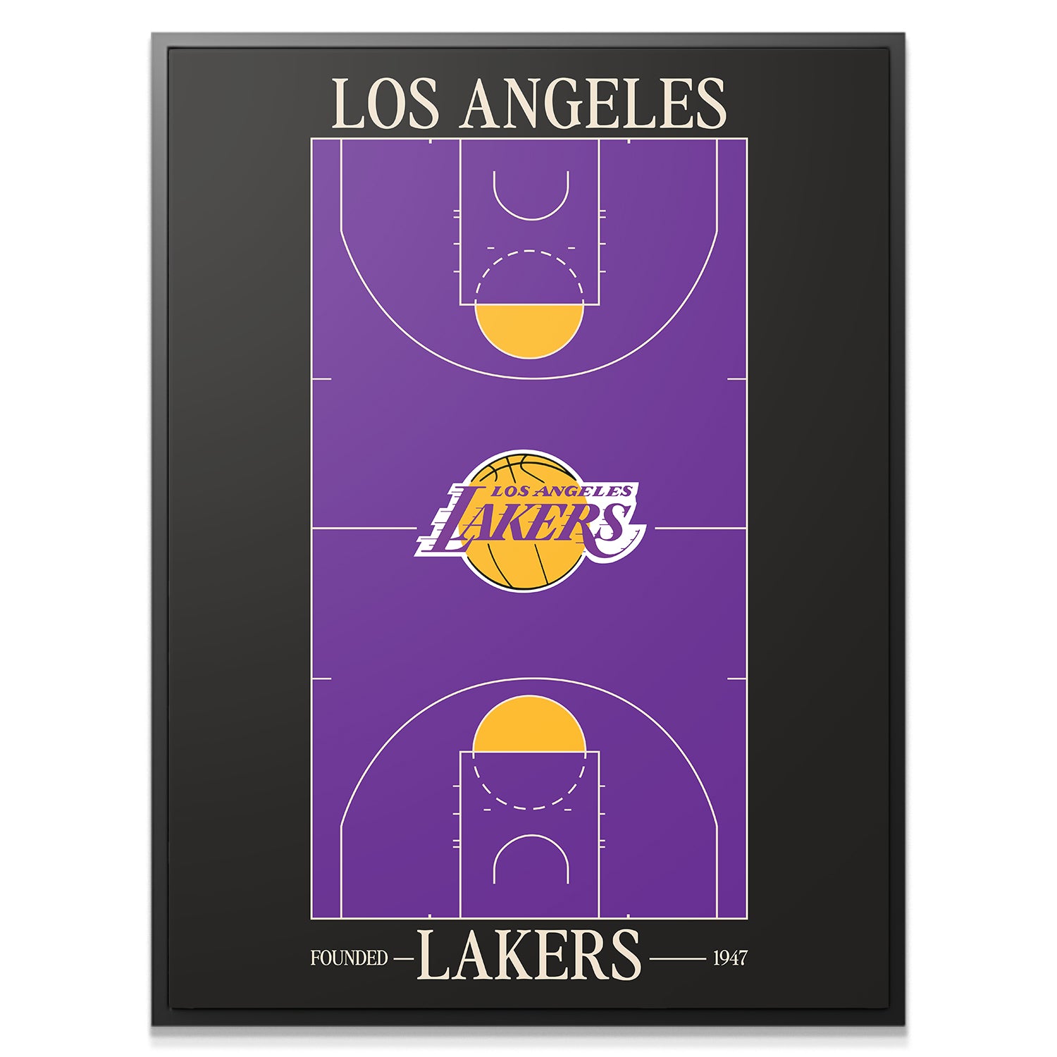 Top Court Design - Lakers - IKONICK - NBA Teams