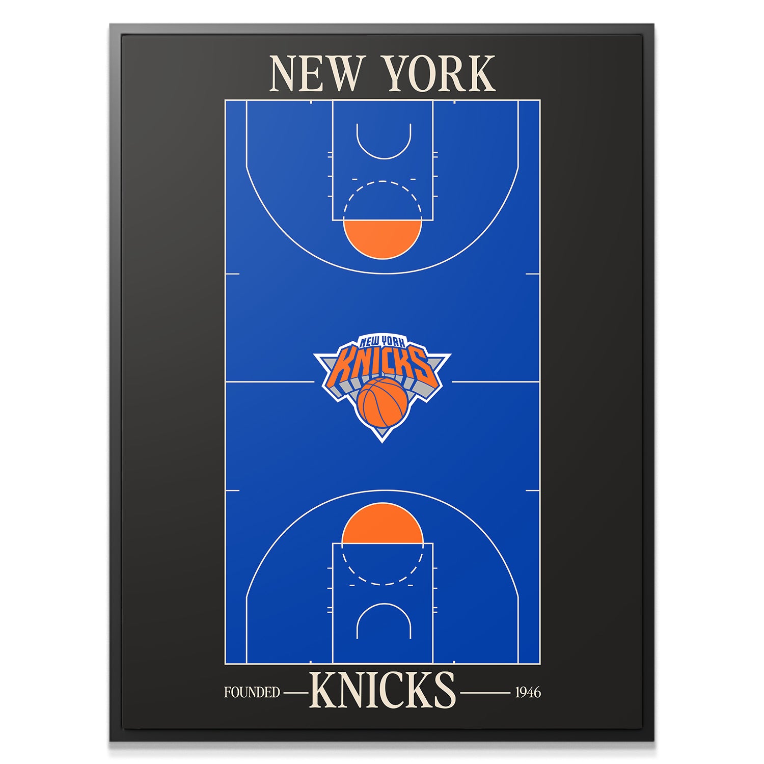Top Court Design - Knicks - IKONICK - NBA Teams