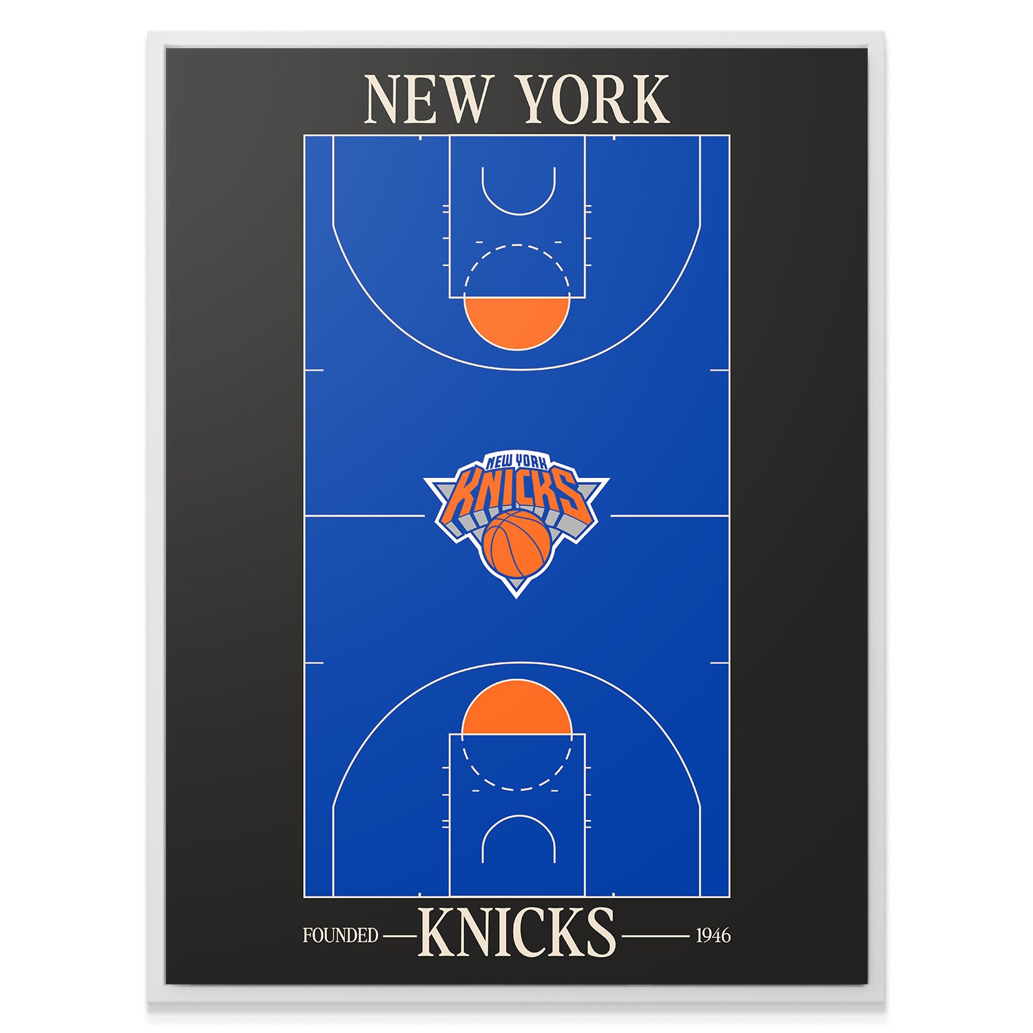 Top Court Design - Knicks - IKONICK - NBA Teams