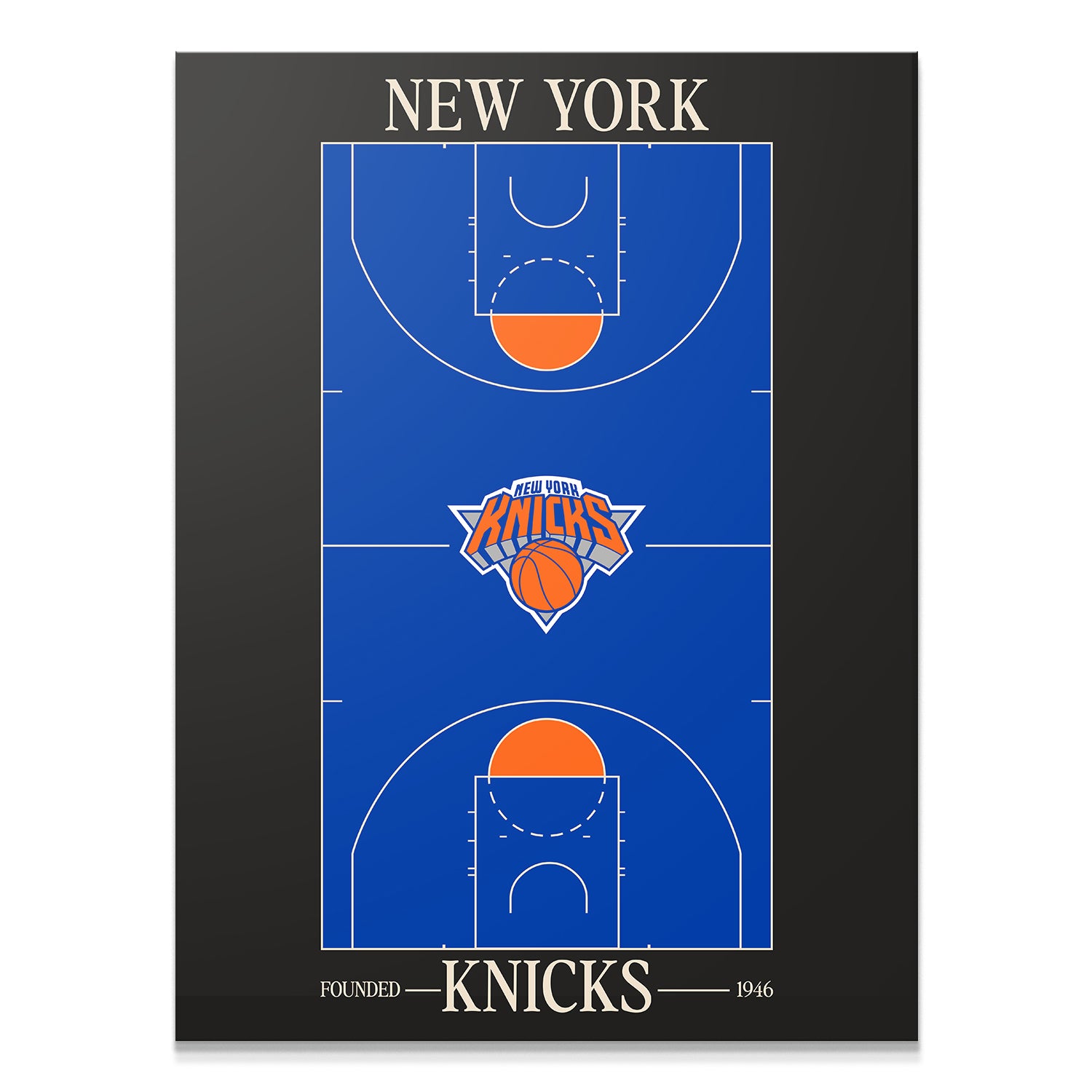 Top Court Design - Knicks - IKONICK - NBA Teams