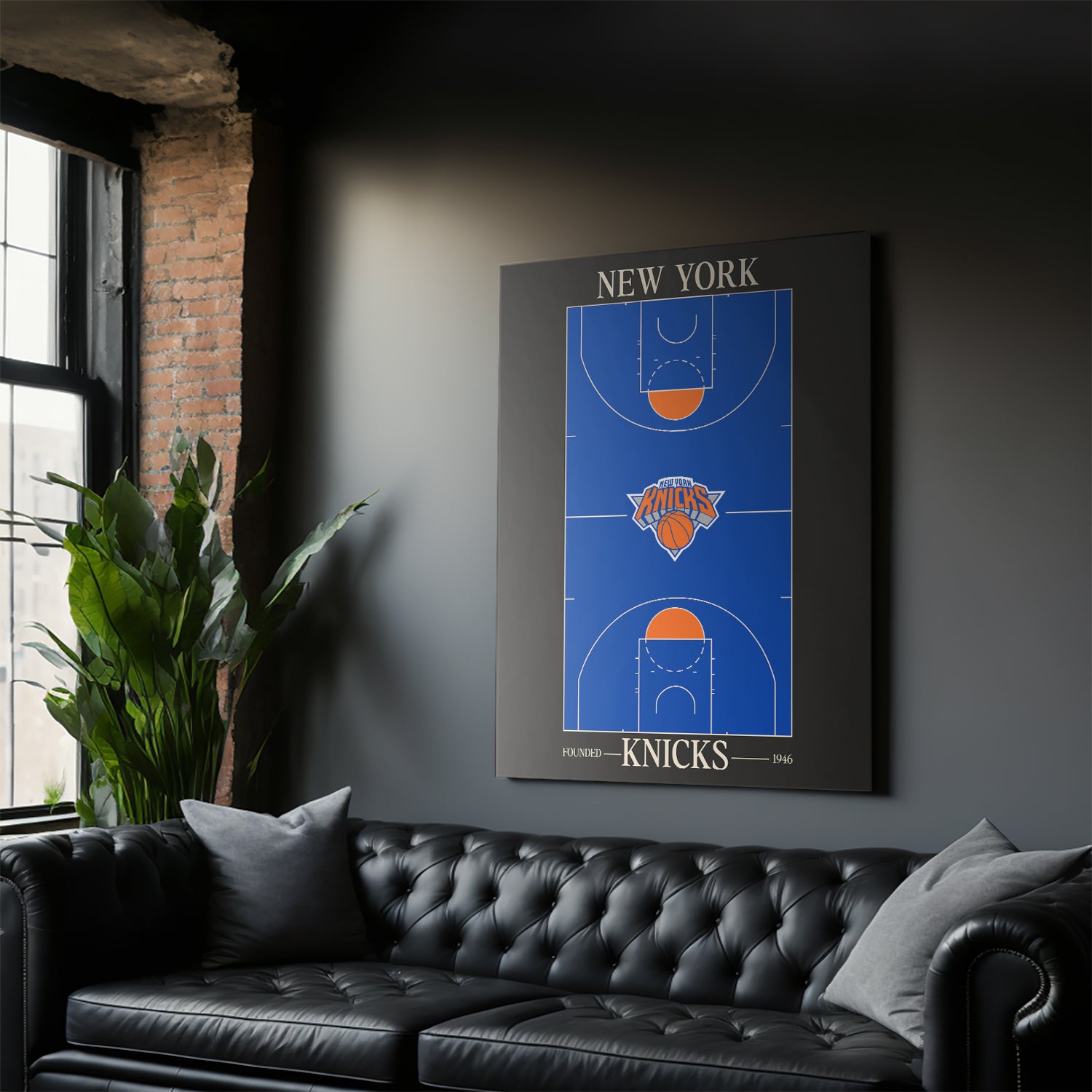 Top Court Design - Knicks - IKONICK - NBA Teams