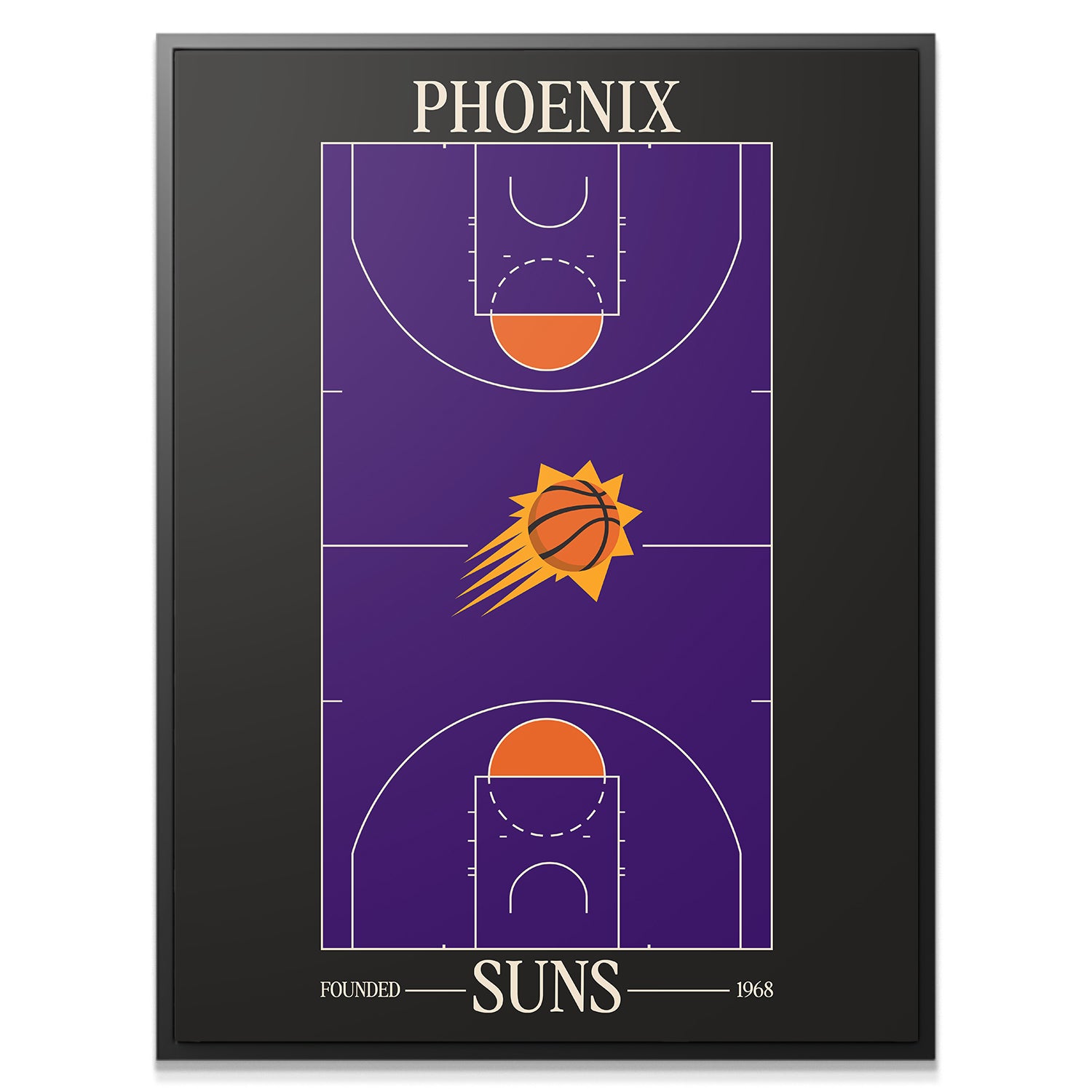 Top Court Design - Suns - IKONICK - NBA Teams