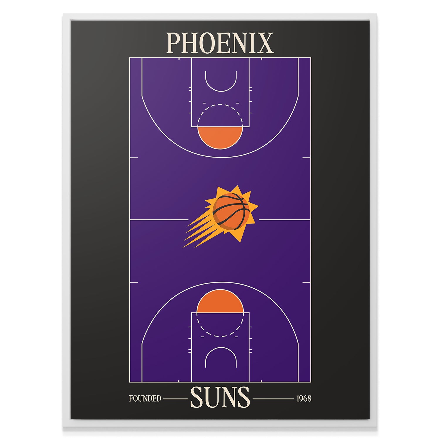 Top Court Design - Suns - IKONICK - NBA Teams
