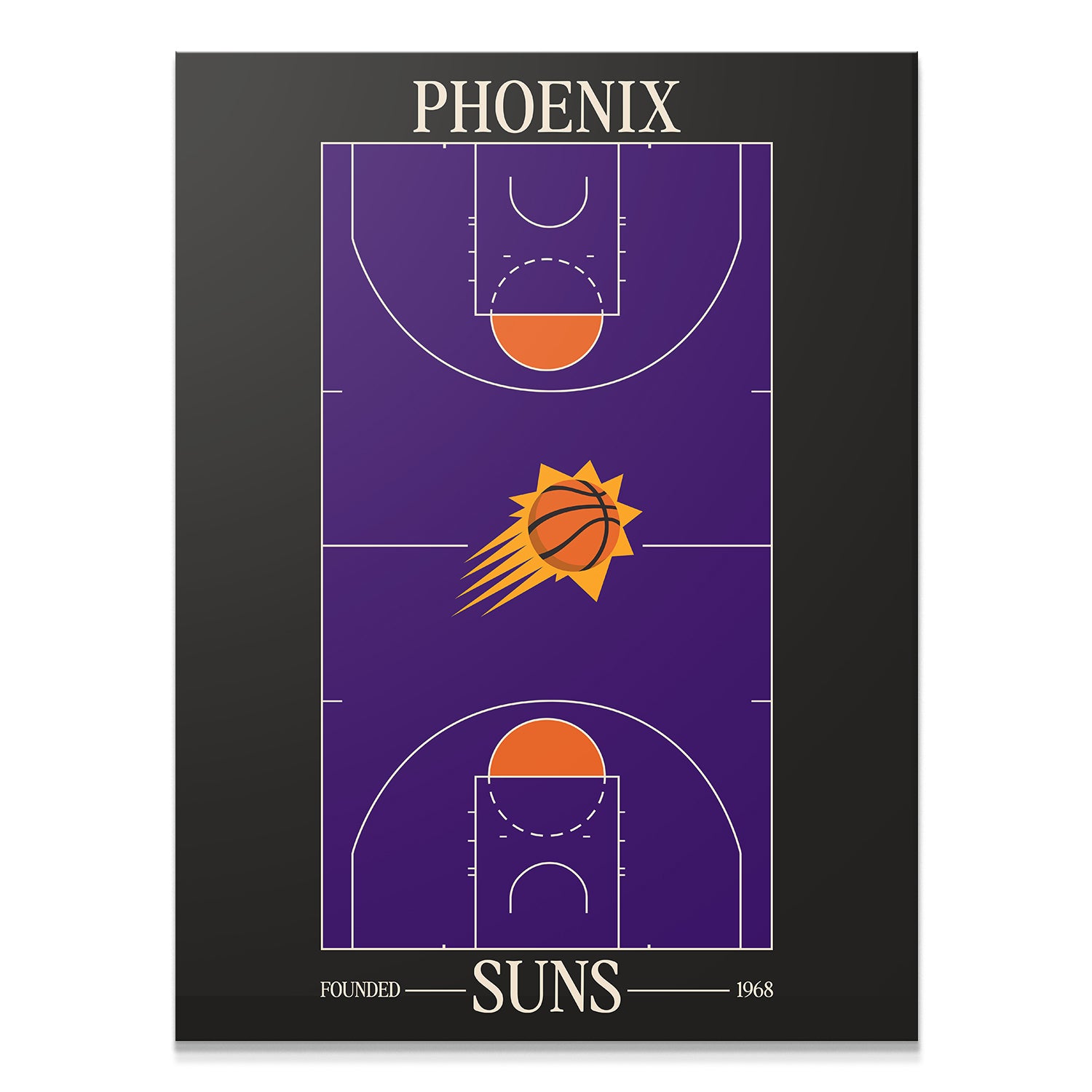 Top Court Design - Suns - IKONICK - NBA Teams