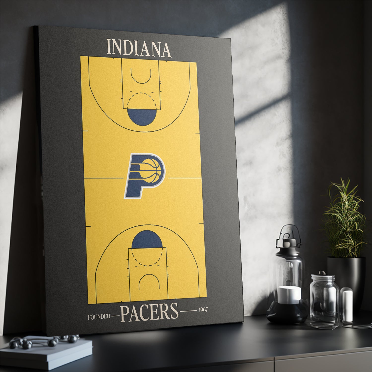 Top Court Design - Pacers - IKONICK - NBA Teams