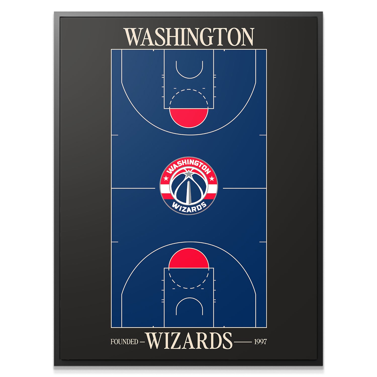 Top Court Design - Wizards - IKONICK - NBA Teams