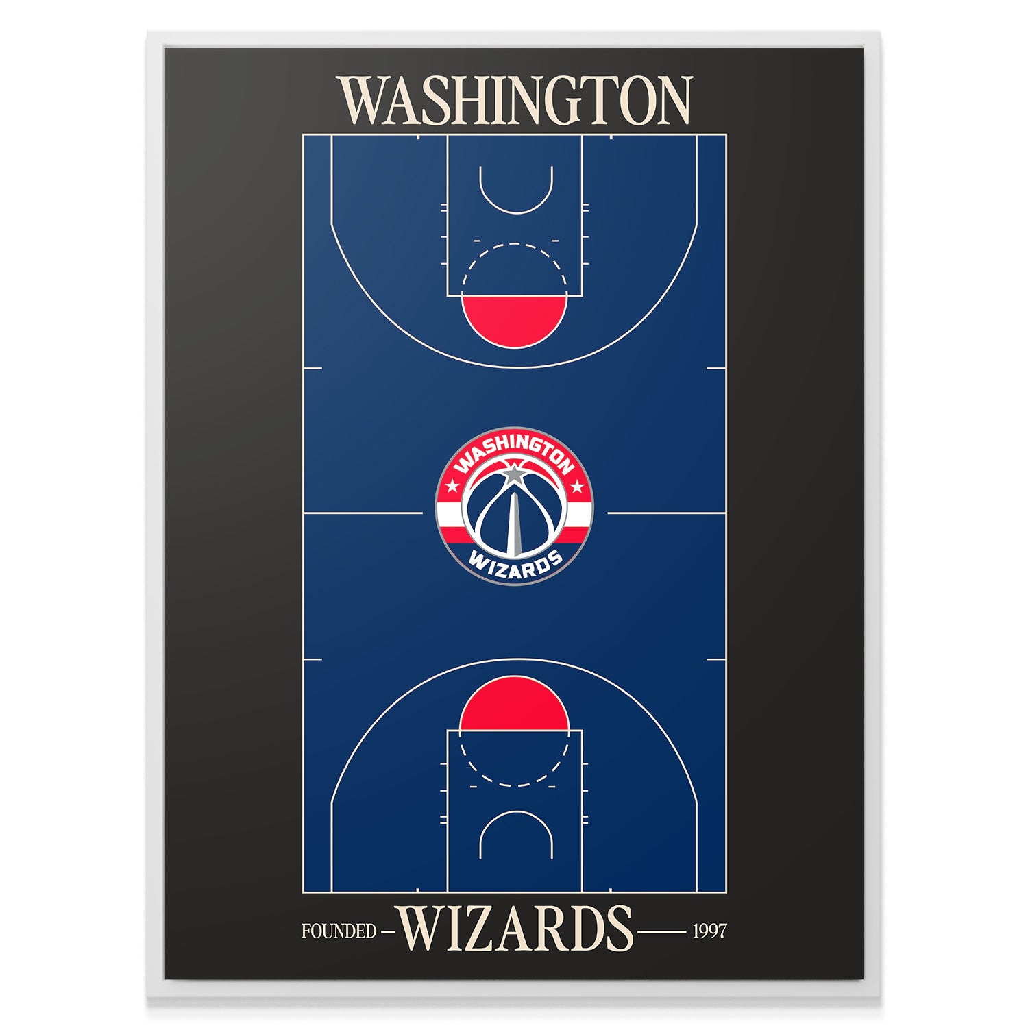 Top Court Design - Wizards - IKONICK - NBA Teams