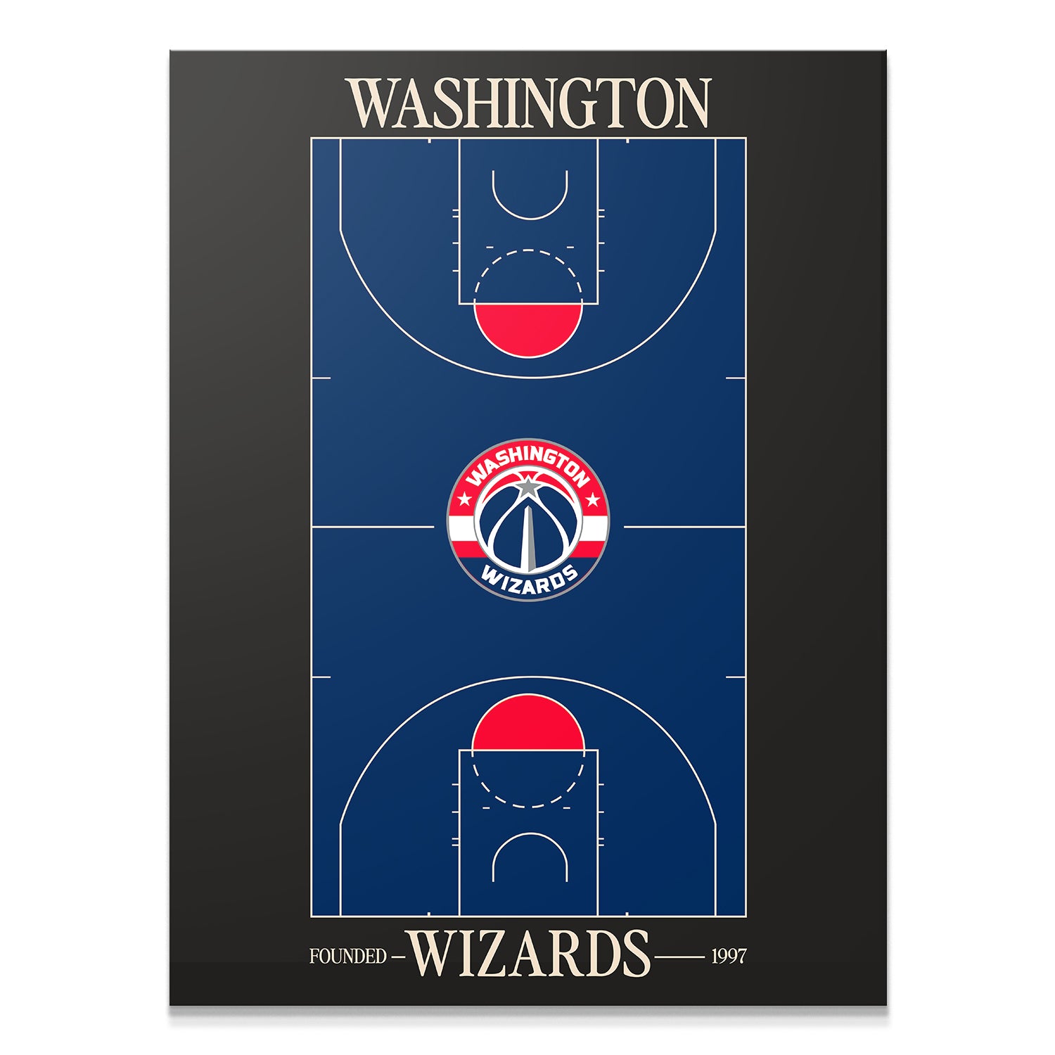 Top Court Design - Wizards - IKONICK - NBA Teams