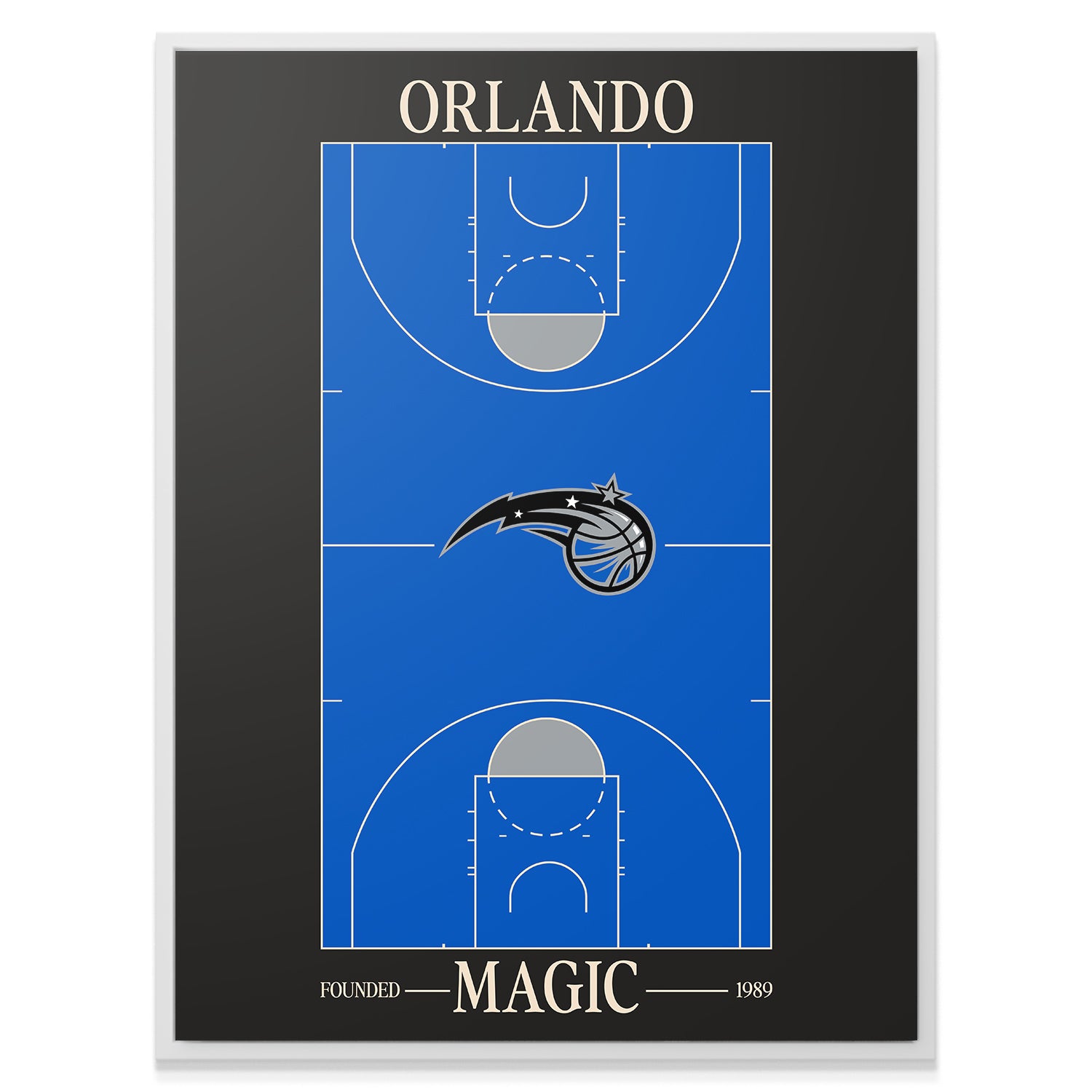Top Court Design - Magic - IKONICK - NBA Teams