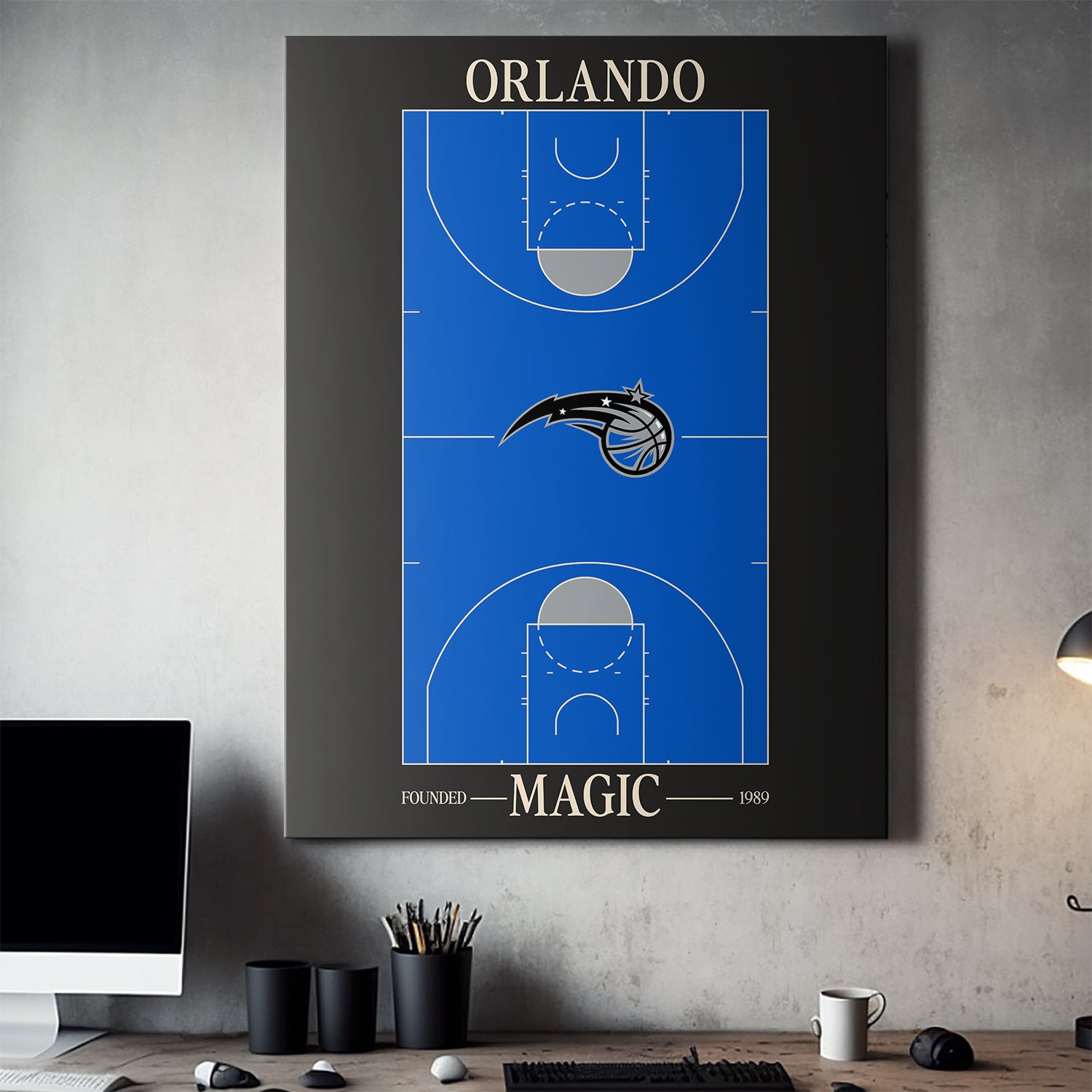 Top Court Design - Magic - IKONICK - NBA Teams